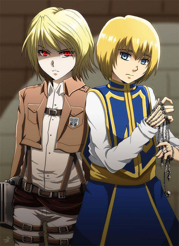 Fanart, 2013 | Kurapika © Yoshihiro Togashi & Armin Arlelt © Hajime Isayama