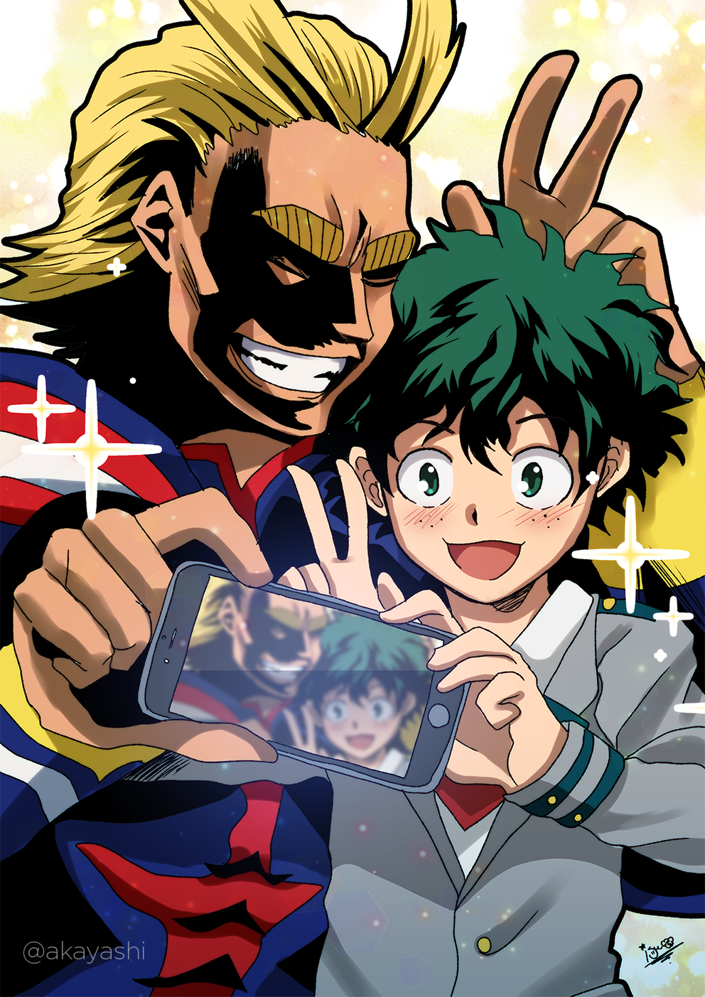 Fanart, 2017 | My Hero Academia © Kouhei Horikoshi