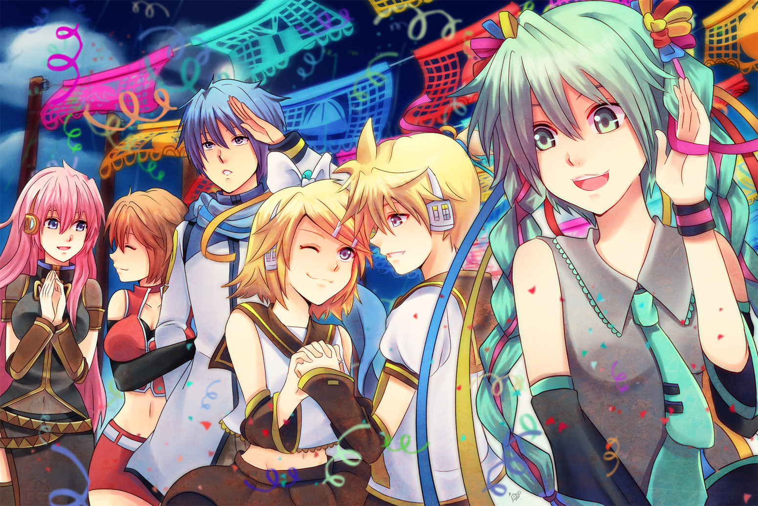 Fanart, 2016 | For Hola Miku! Music EP | VOCALOID © Crypton Media
