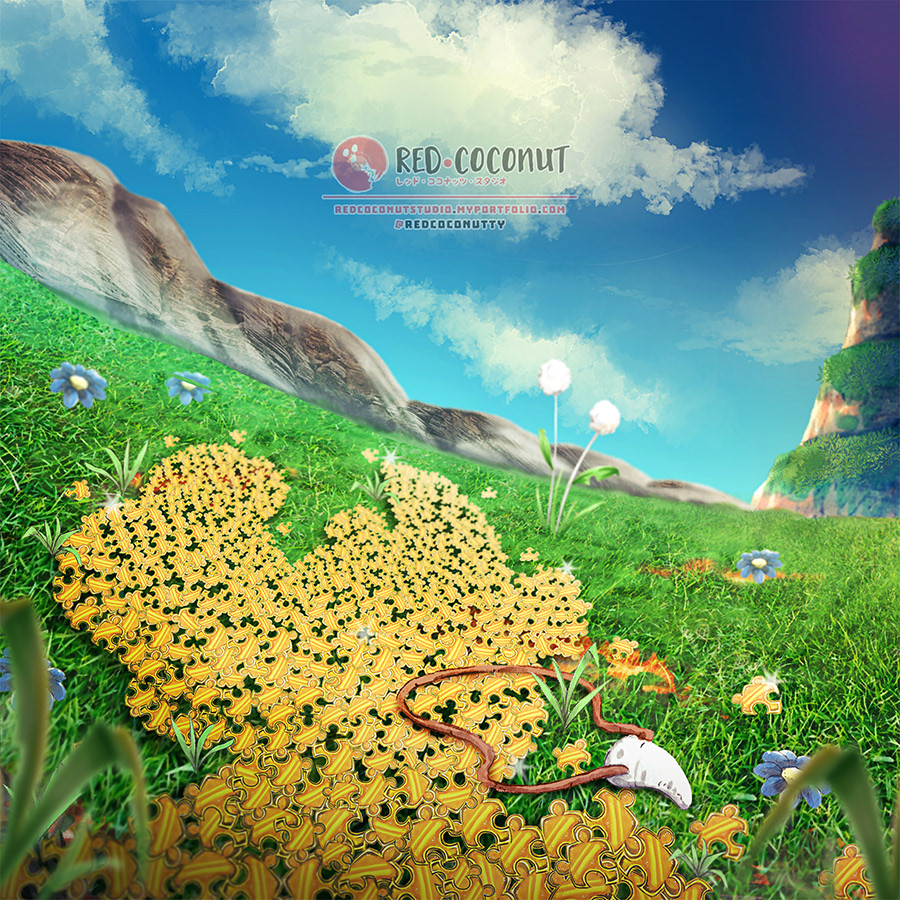 BUDDIES: Bear © Materia Community (Base Illustration by Pokerus Project)