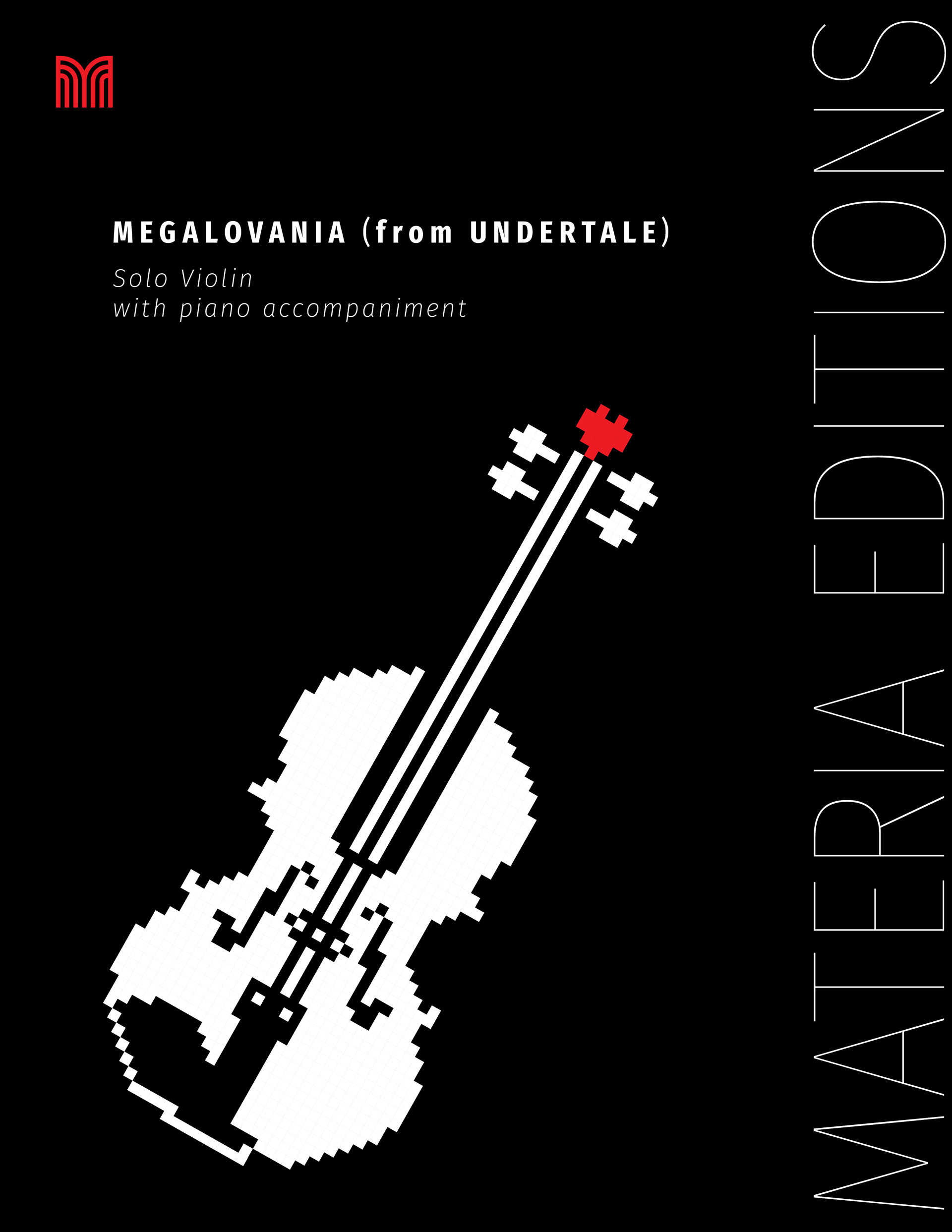 UNDERTALE Violin Sheet Music ©Ⓟ 2020 Materia Editions