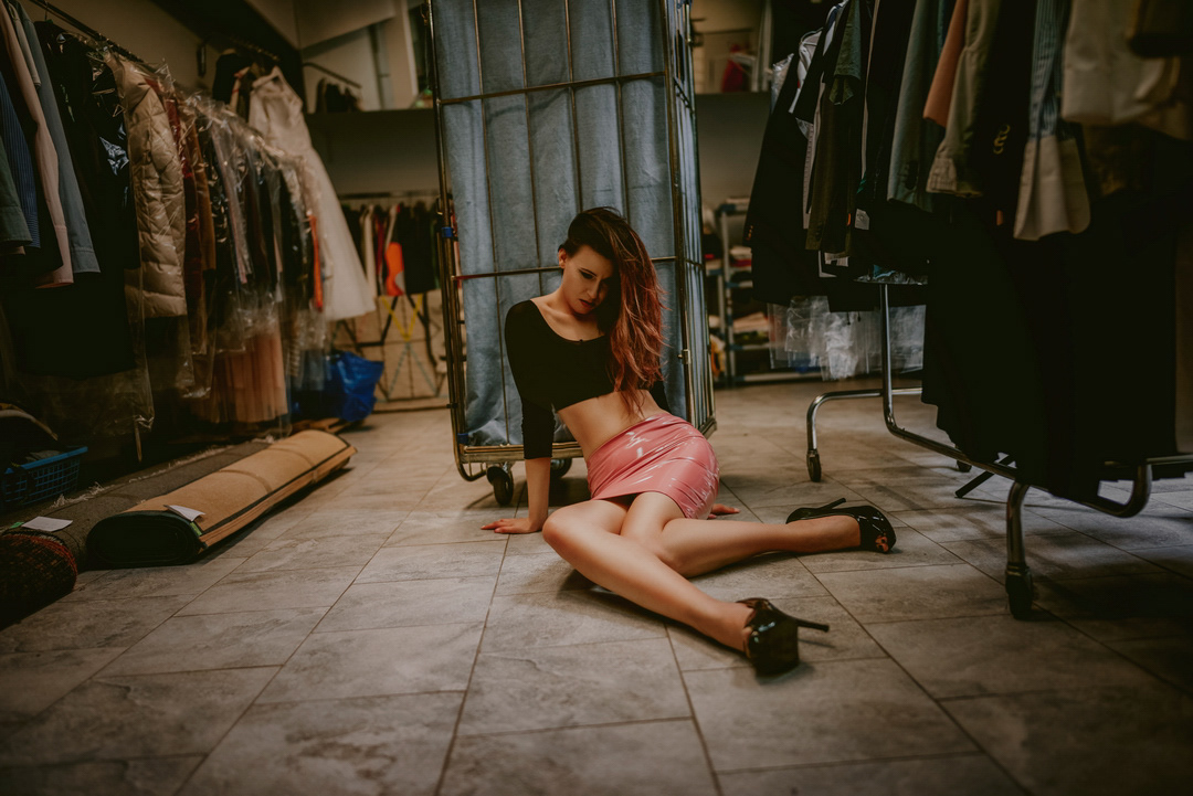 sesja zdjęciowa gdańsk photoshoot pralnia gdańsk gdynia trojmaisto kobieta sexi