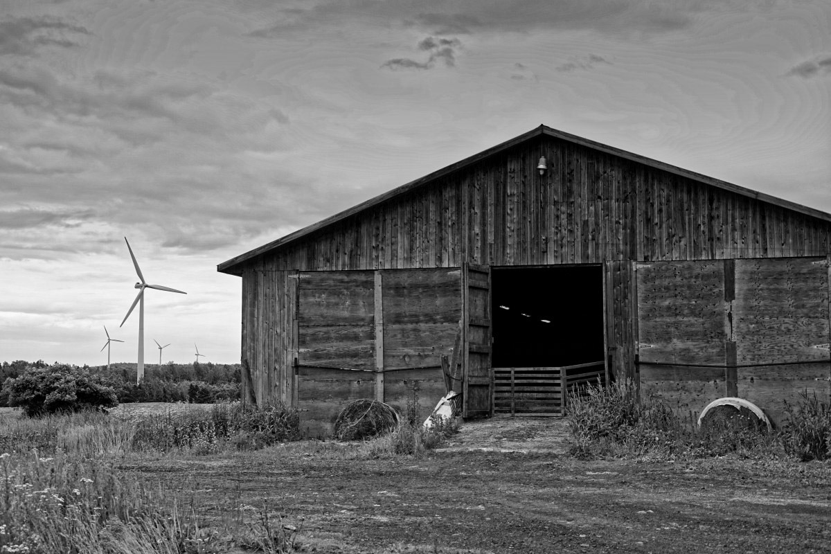 Grange et Éoliennes - Michel Paquin