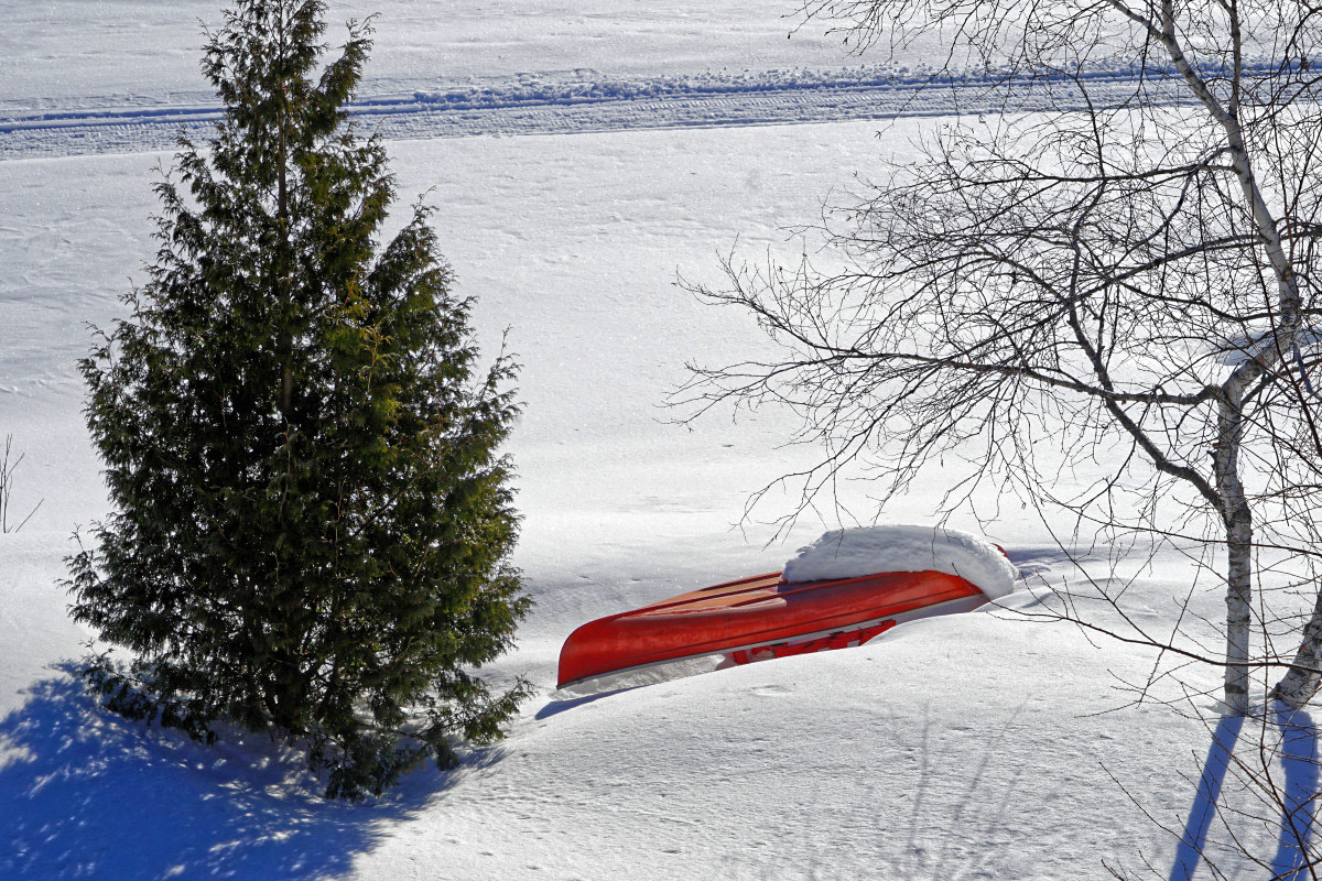 Canot Rouge - Michel Paquin