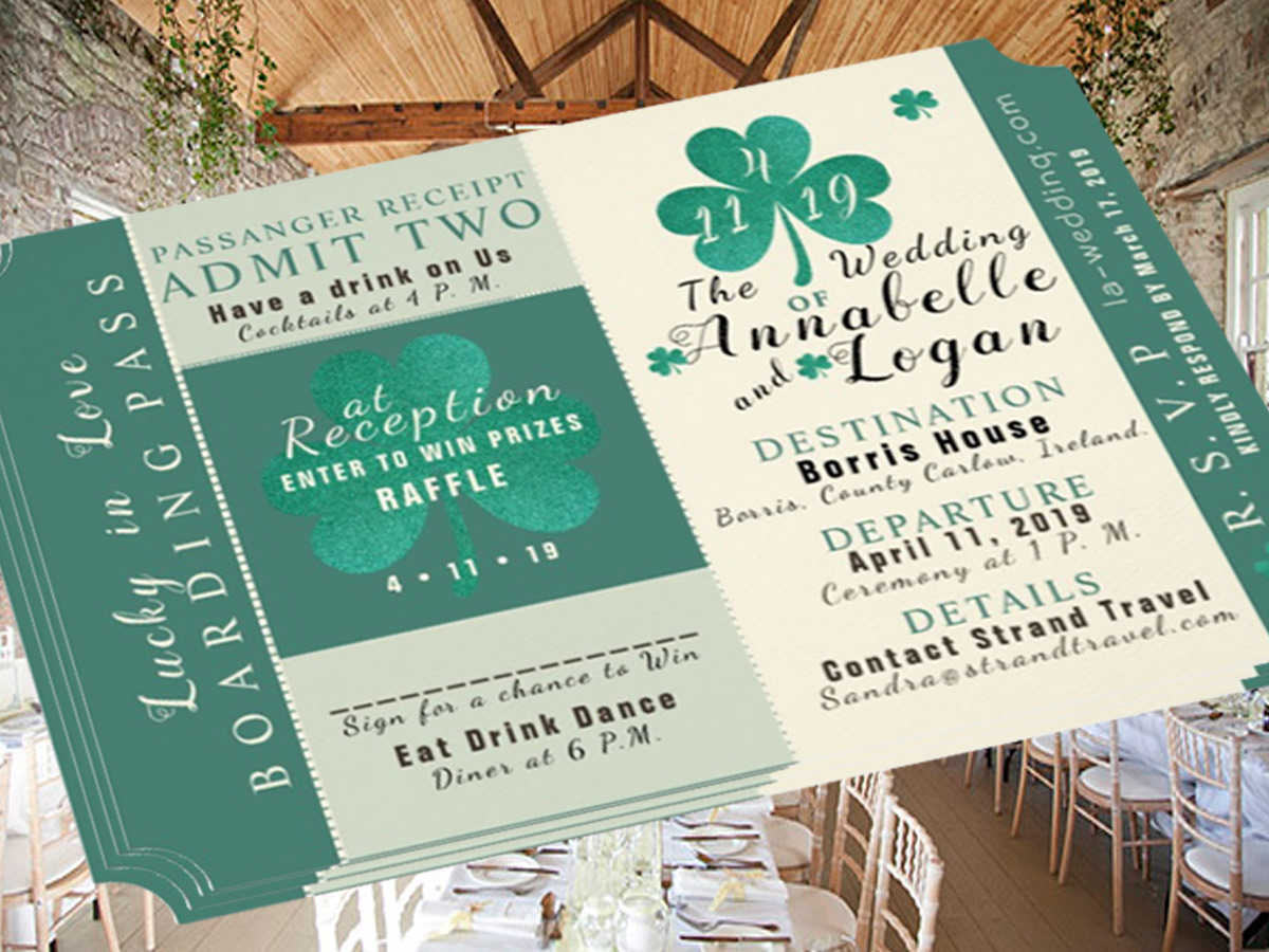 Lucky in love destination wedding