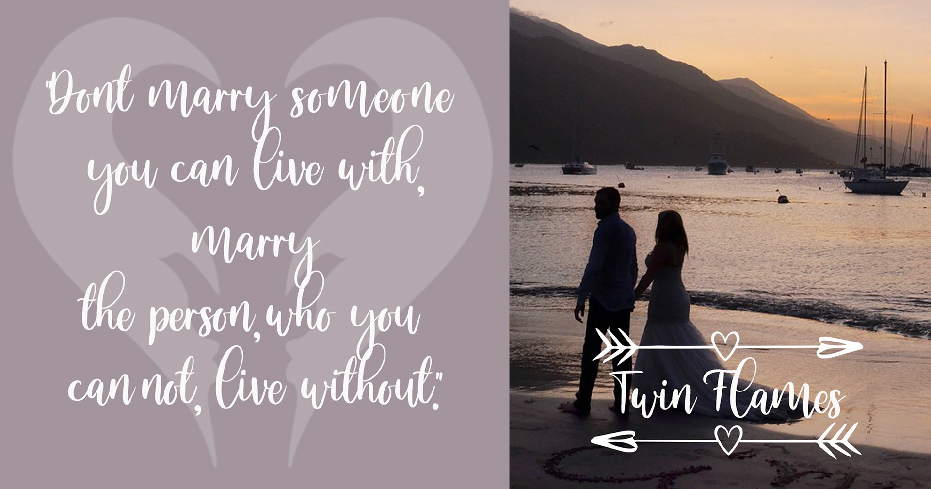 Twin Flame Wedding