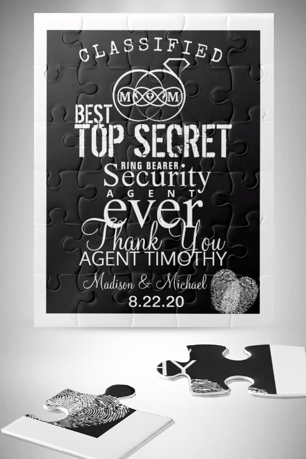 Top Secret ring bearer puzzles