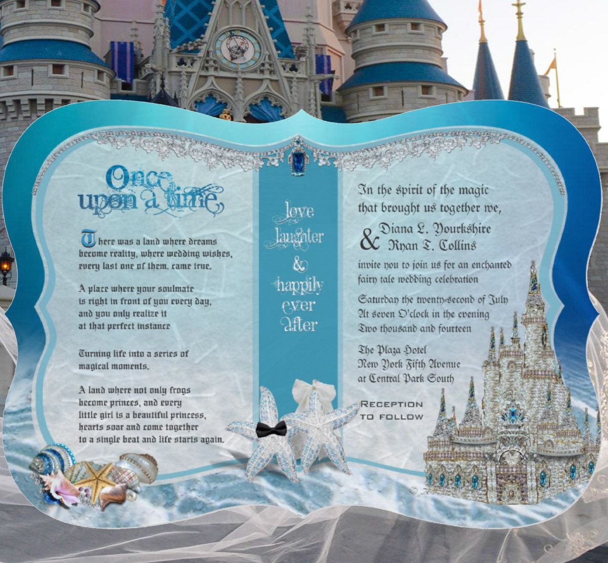 Once Upon a Time Wedding Invitations