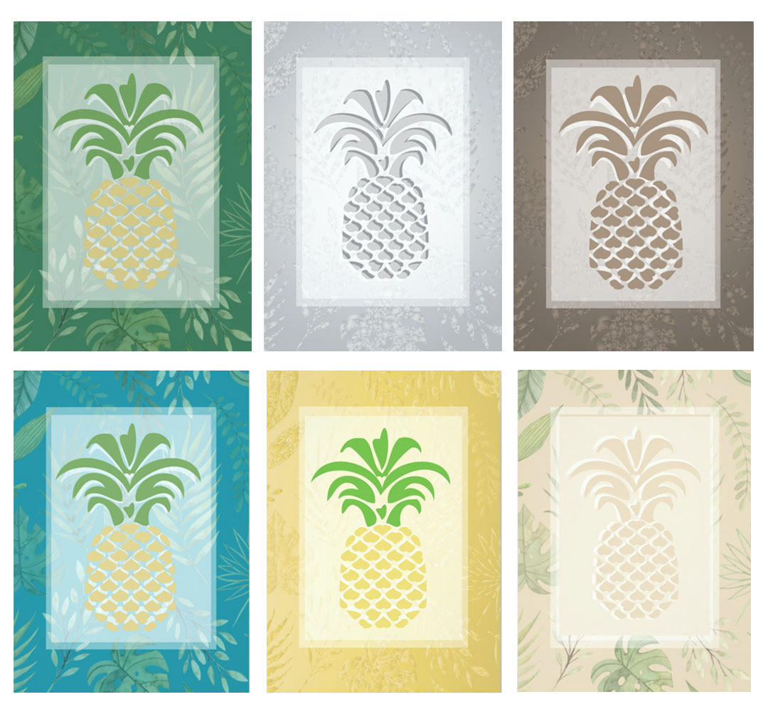 pineapple colors