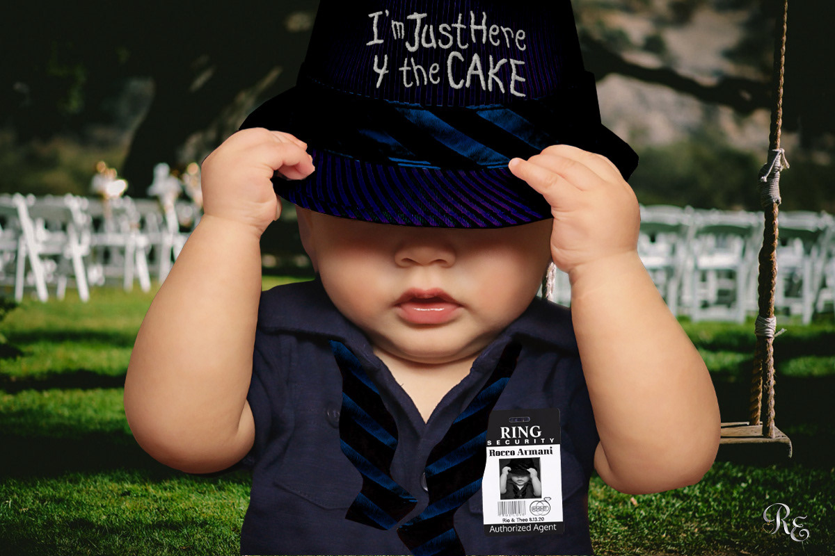 "I'm just here for the cake", hats.