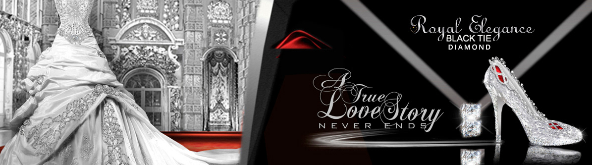 Black Tie Diamond Wedding