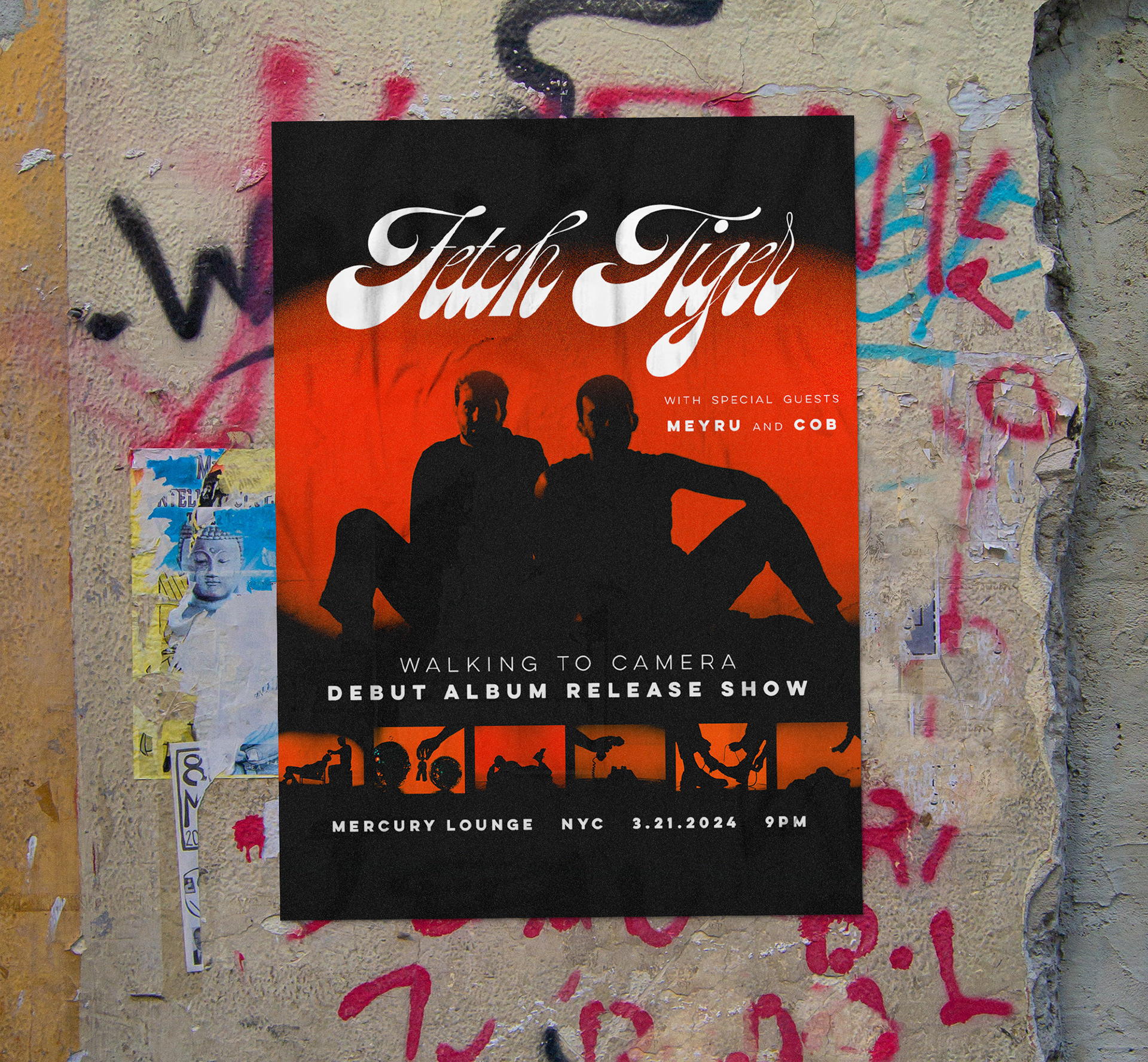 Fetch Tiger 2024 Tour Poster