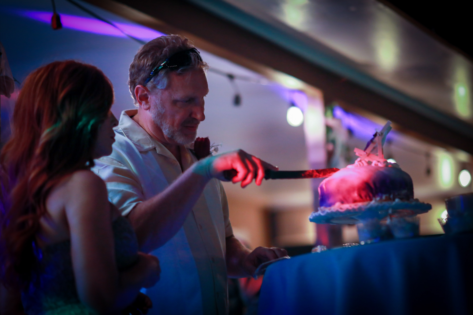 Cutting the cake, 2020.