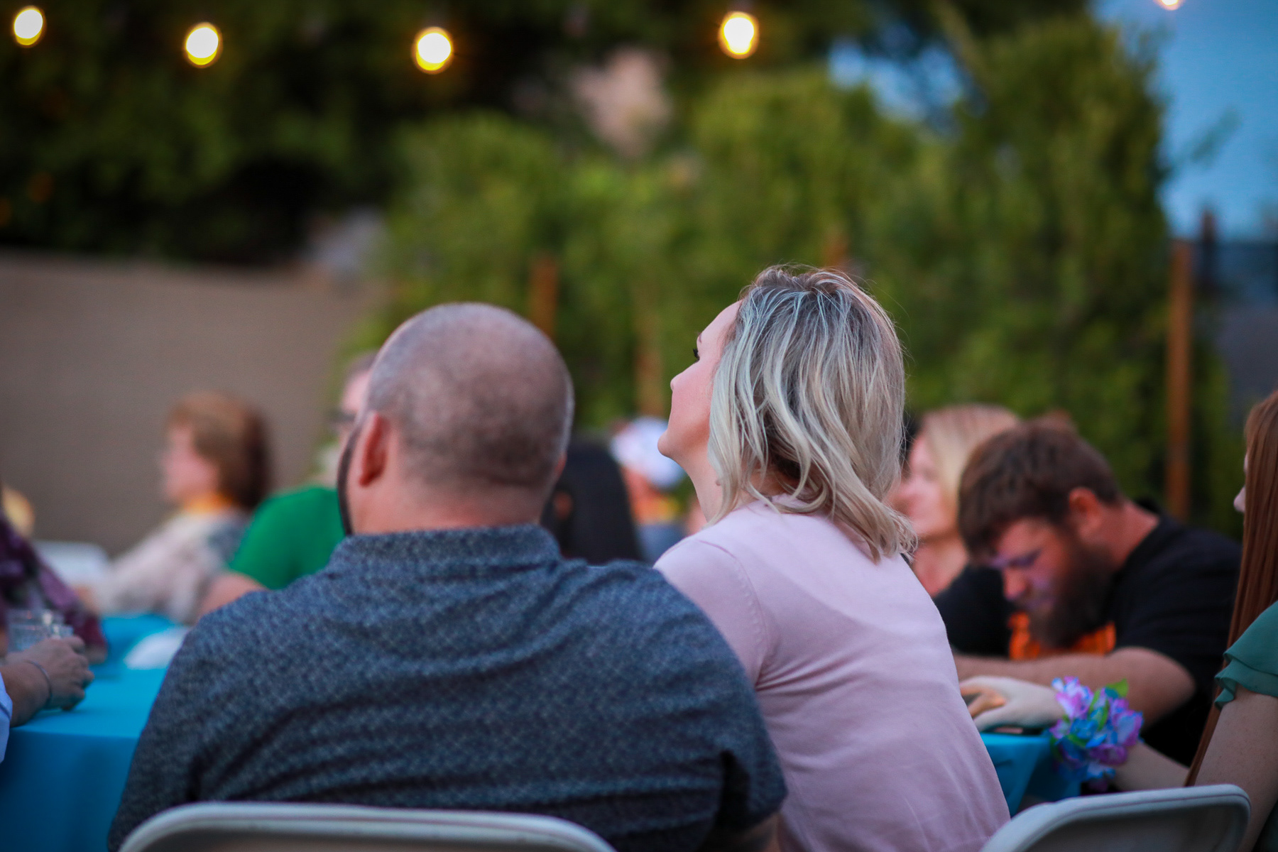 Watching the Wedding Speeches, 2020.