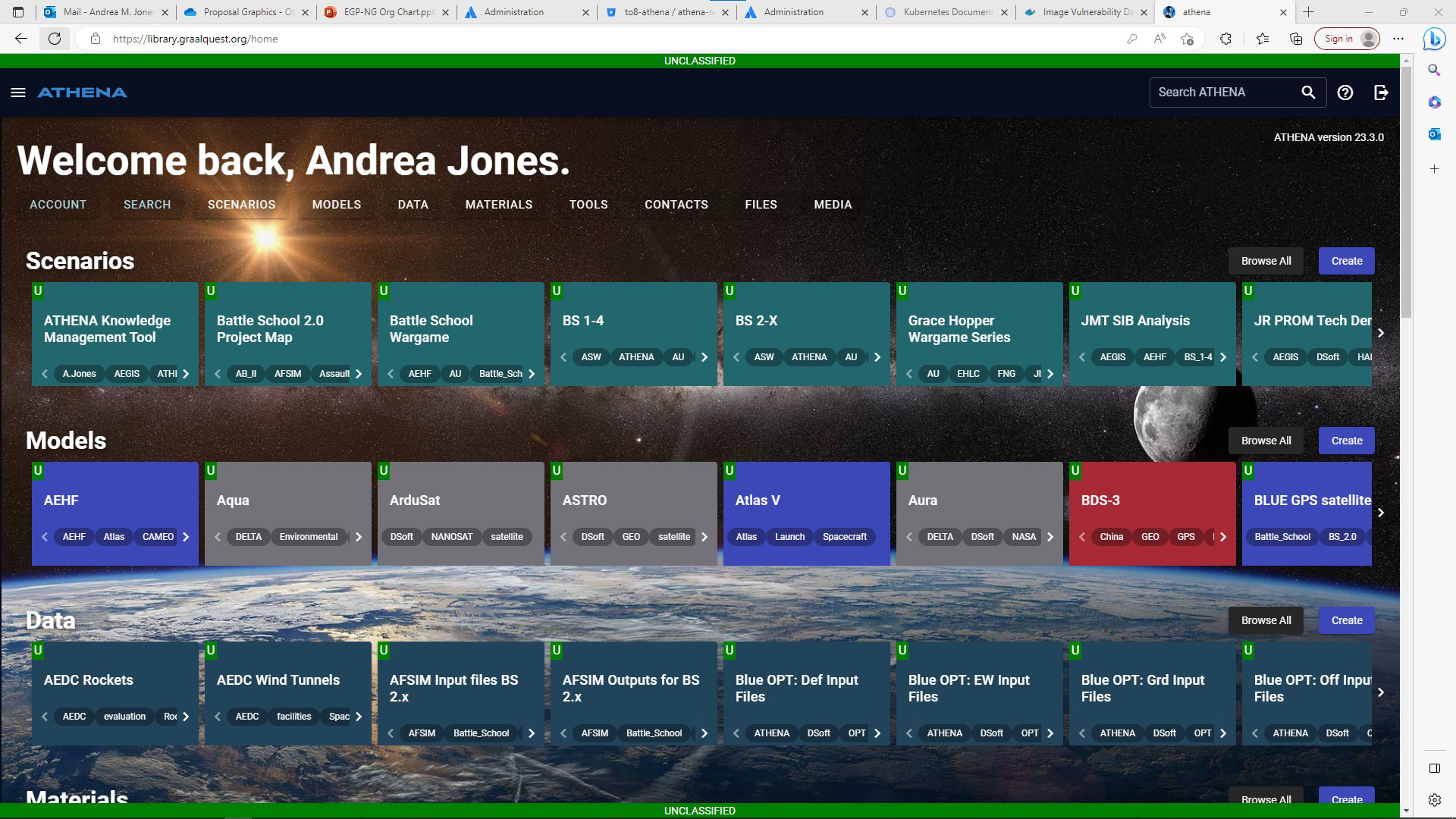 Home page with horizontally scrolling carousels, multiple navigation routes, site-wide search, and parallax vertical scrolling