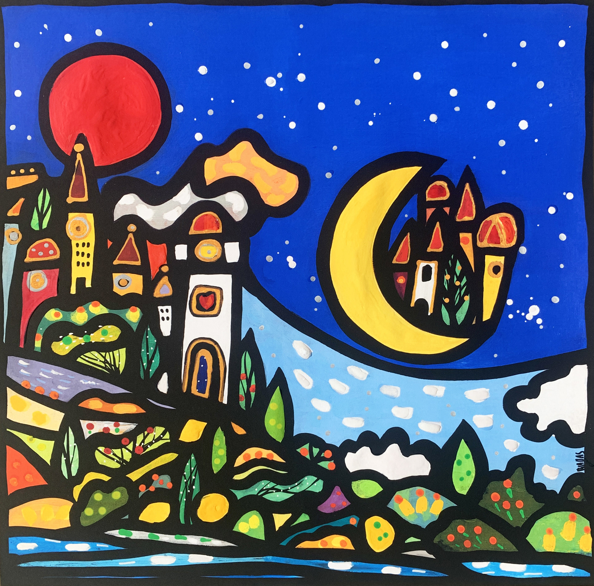 30x30cm COD: W007 - 80