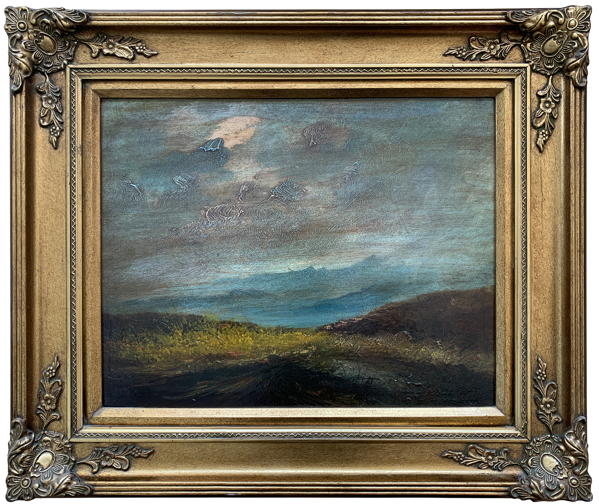 Caruso - Olio su Tela - 50x40cm - mis. est. cornice: 70x60cm