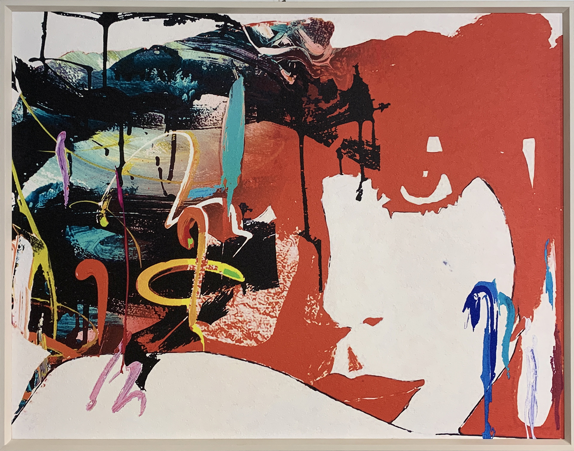 E.Manera - serigrafia - 75x100 mis. est. cornice 80x105m 