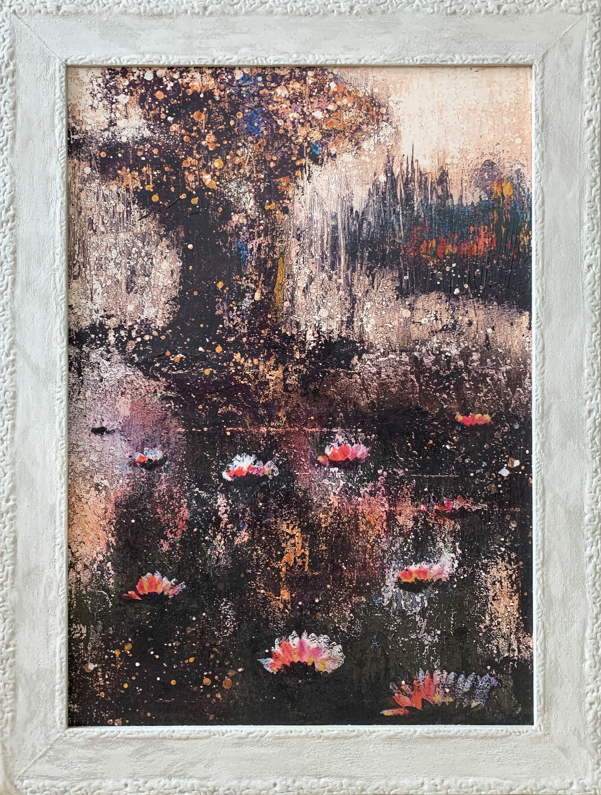 L.Minetti - serigrafia retouché - 55x79cm - mis. est. cornice 71x96cm 