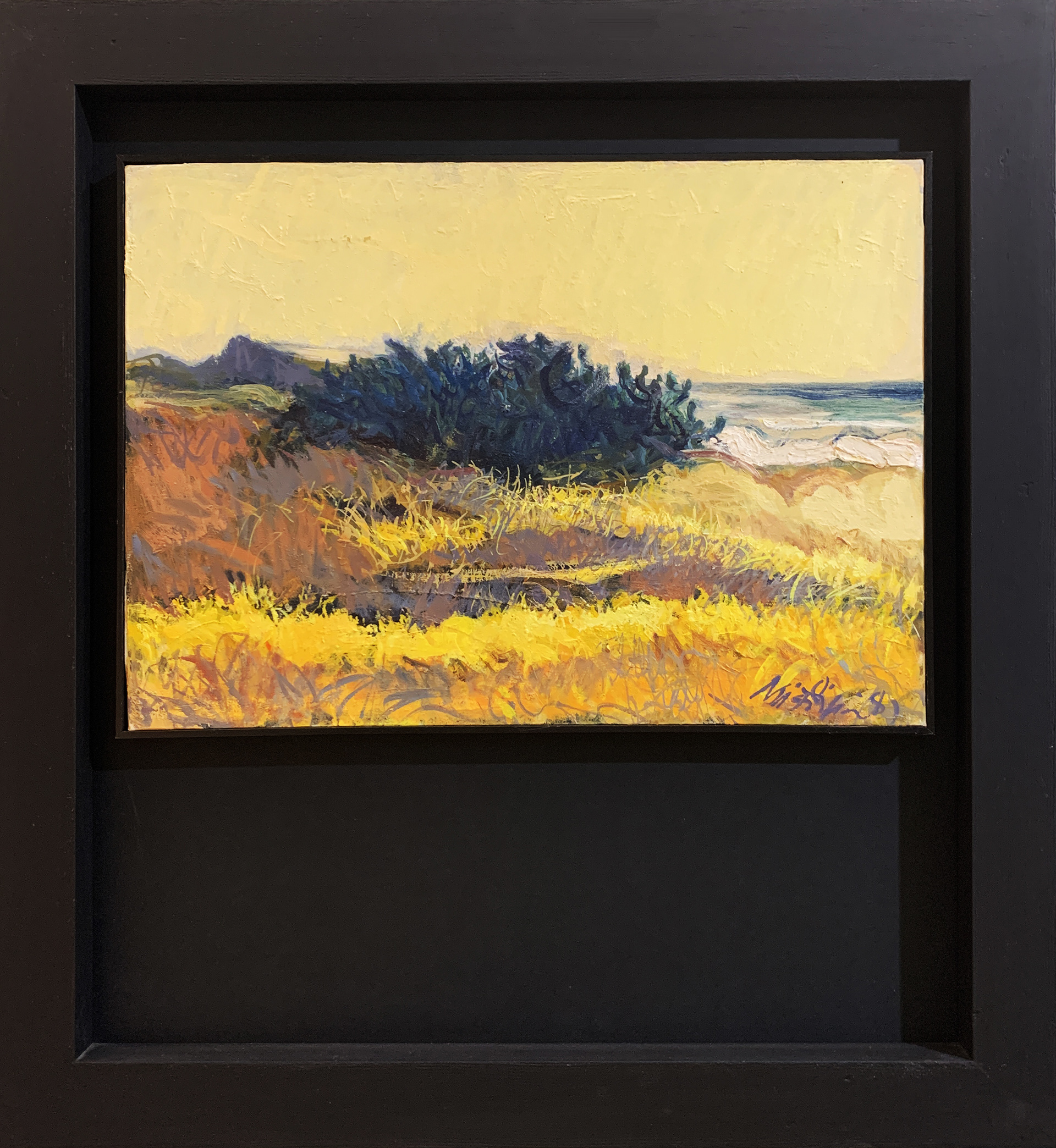 C.Micalizzi - Olio su Tela - 52x35cm - mis. est. cornice: 66x70cm