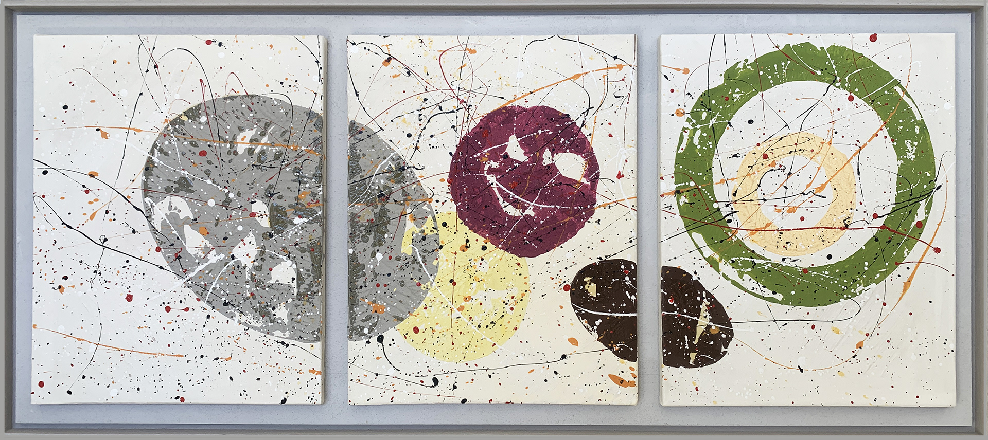 C.Cacham - Opera Unica - Tecnica Mista - 40x50cm - mis. est. cornice: 106x65cm