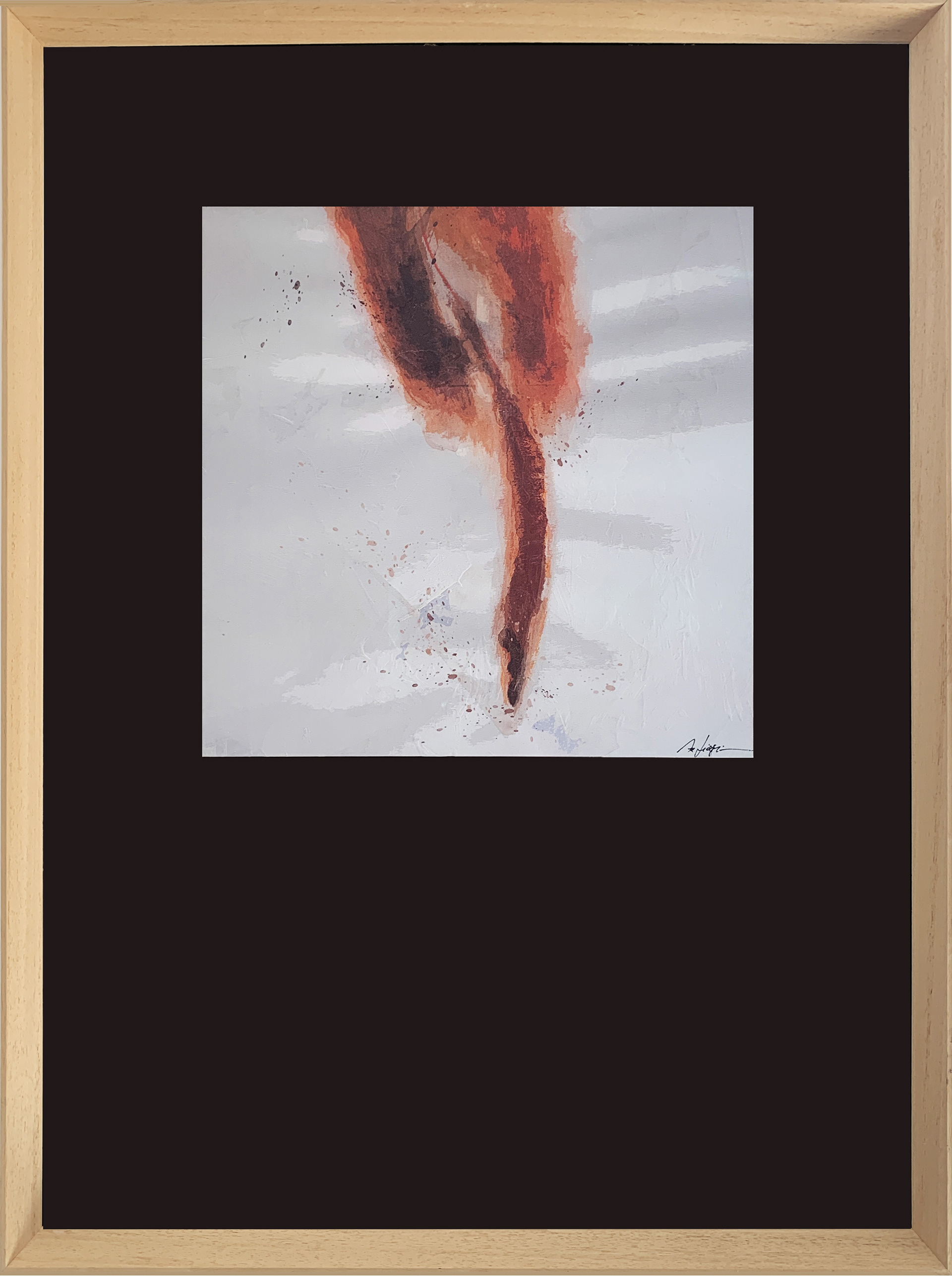 G.De Giorgi - 38x38cm - mis. est. cornice: 64x84cm