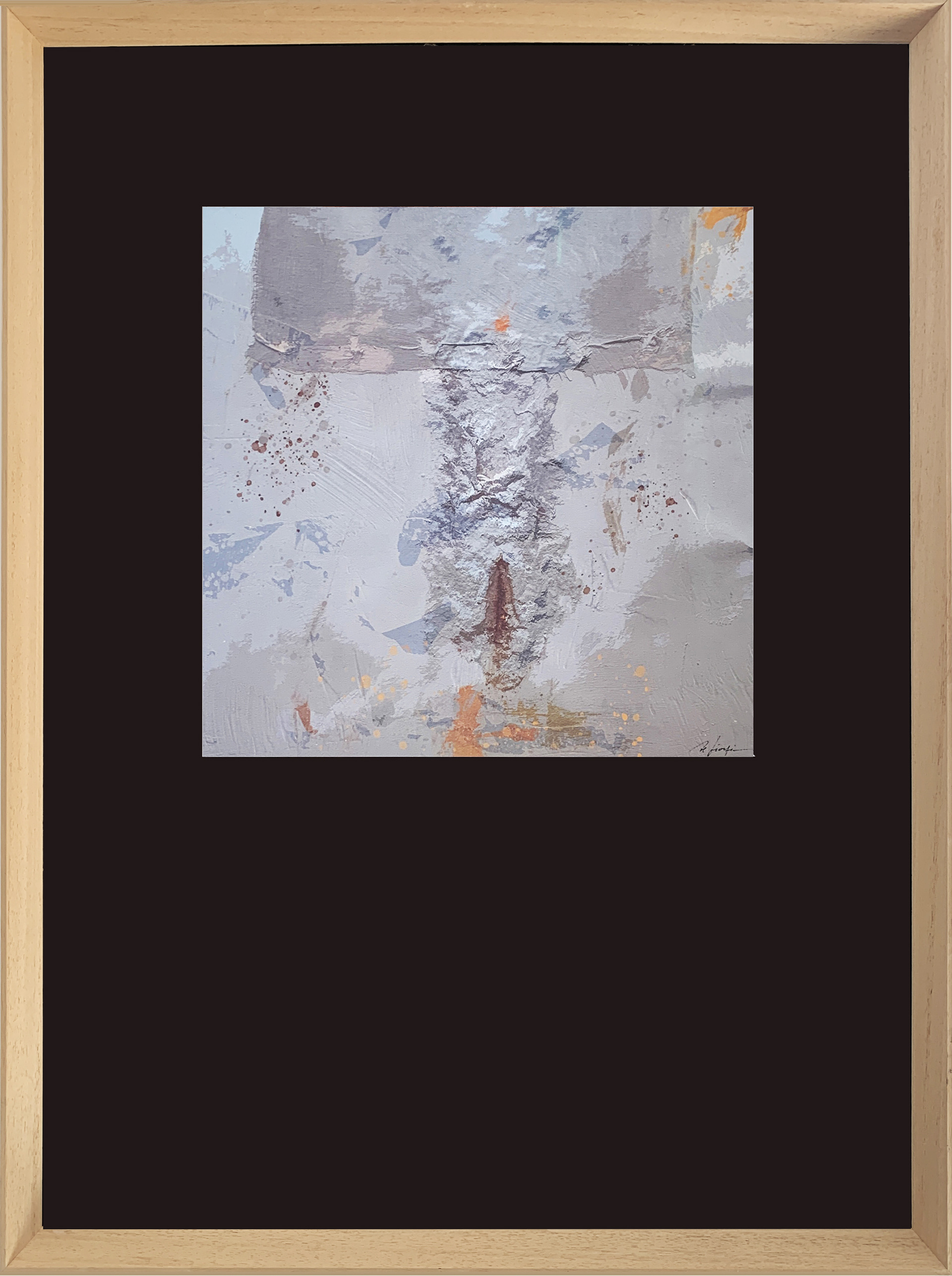 G.De Giorgi - 38x38cm - mis. est. cornice: 64x84cm