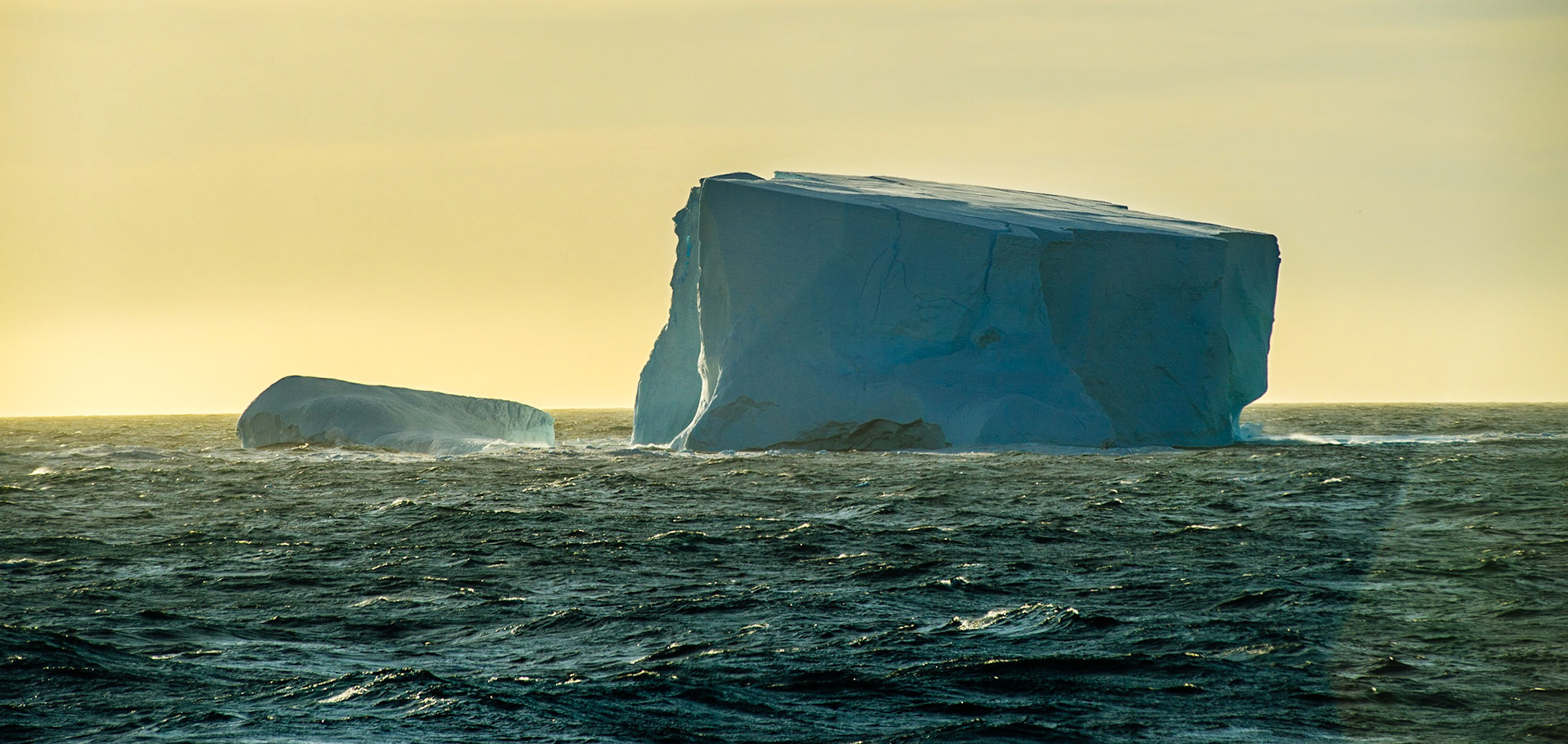 Iceberg in the Bransfield Strait, near Antarctica