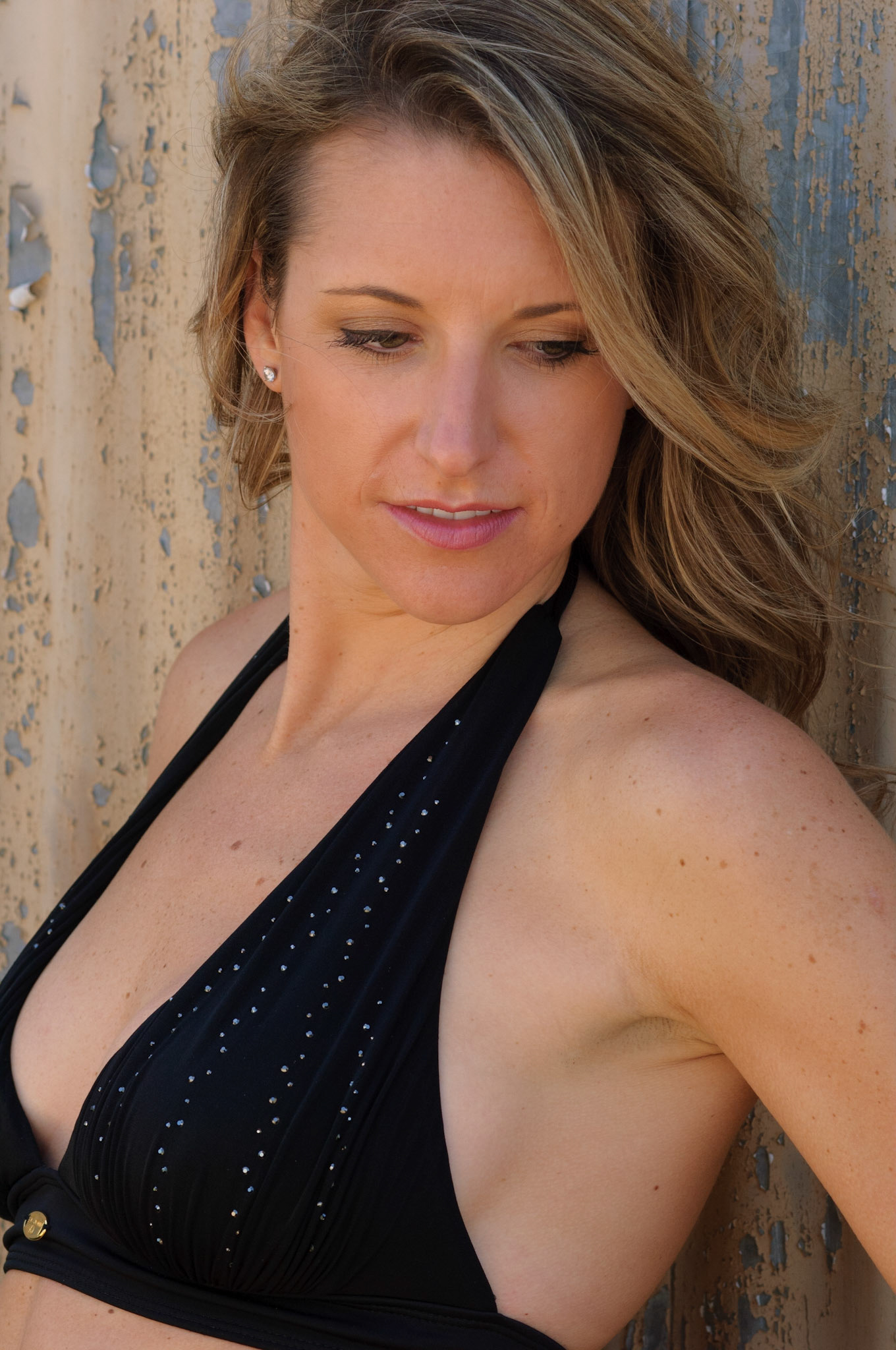 23 April 2011: Brooke Langston poses during a portrait session at California State University, Long Beach, in Long Beach, CA.