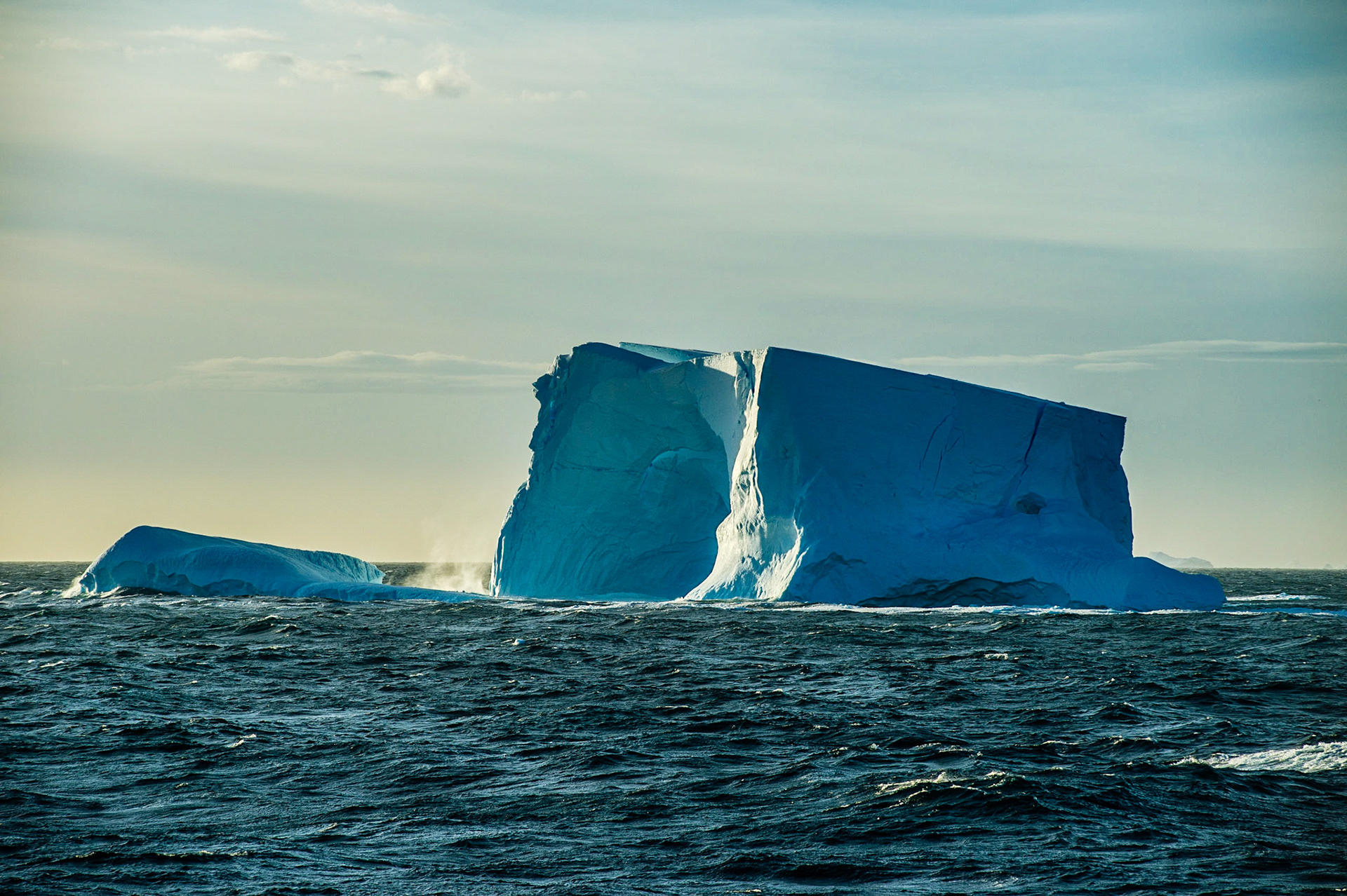 Iceberg in the Bransfield Strait, near Antarctica