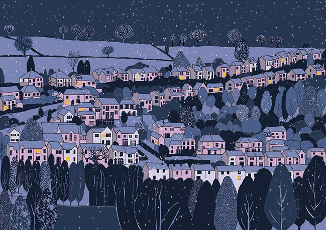 Ambergate in the snow