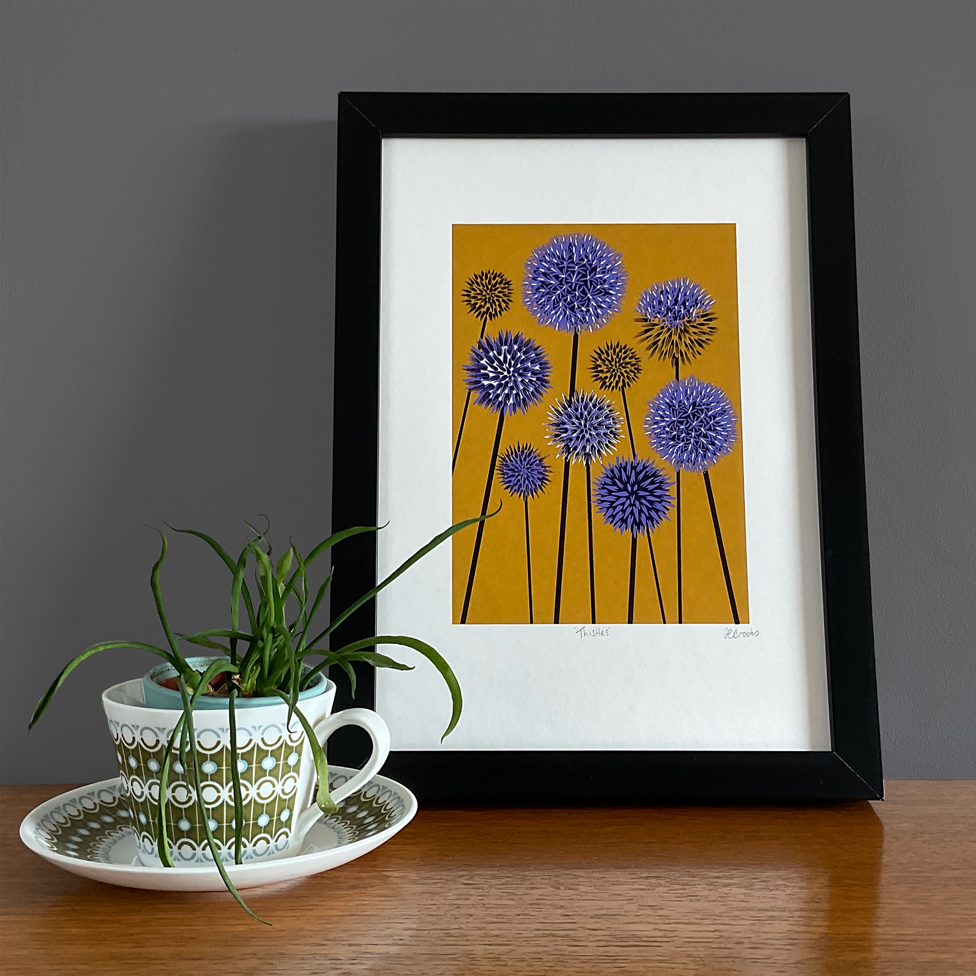 Thistles, A4 size, open edition