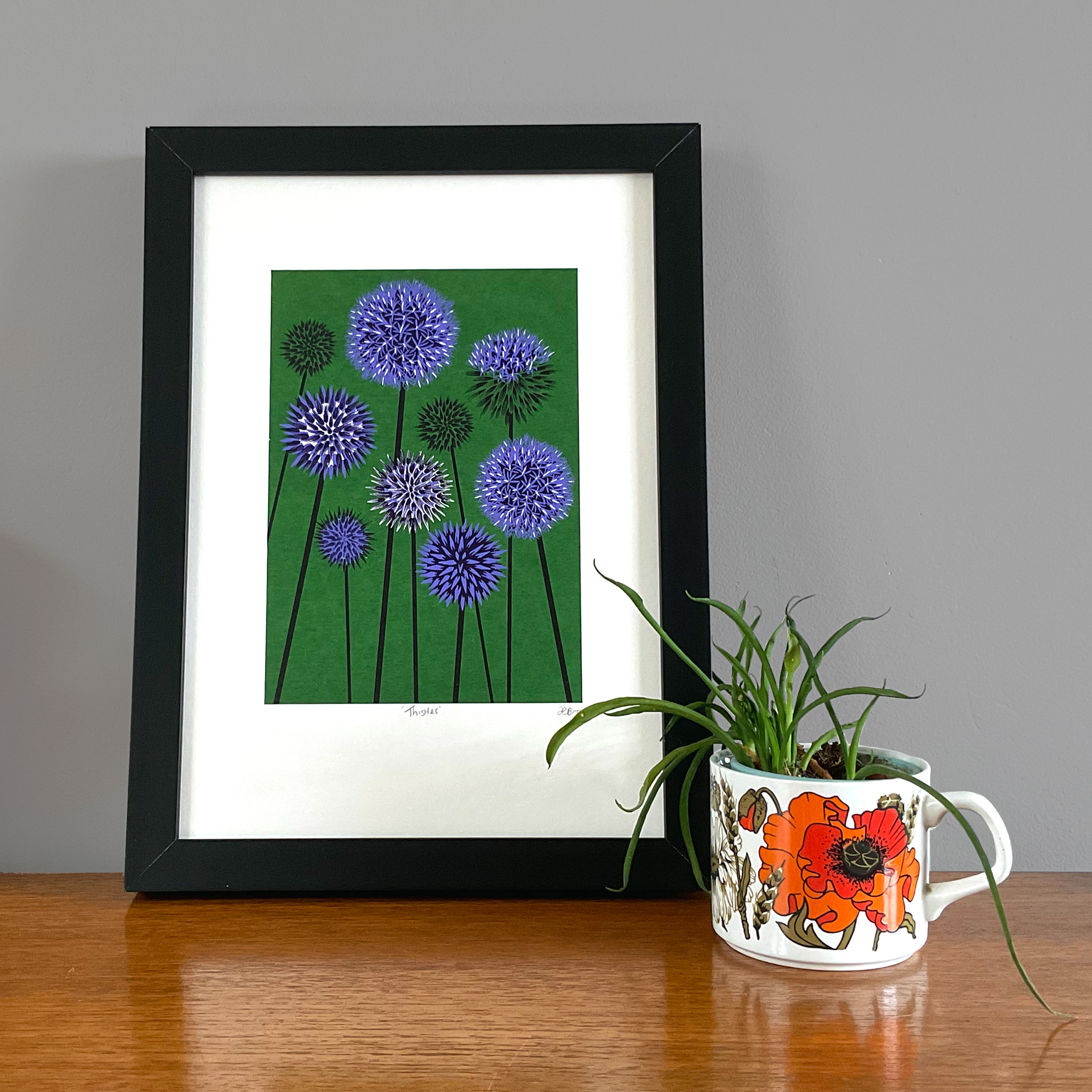 Thistles, A4 size, open edition