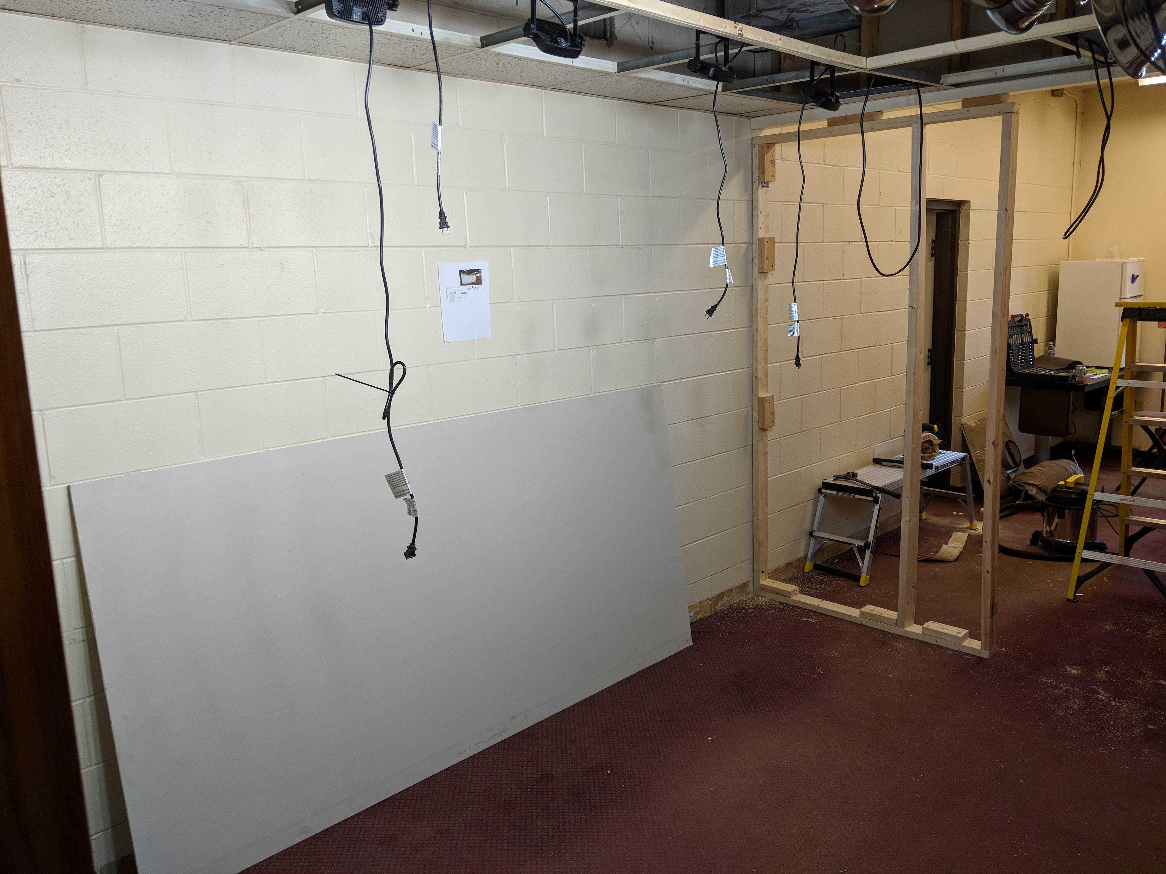 Building Cyclorama Wall & Studio