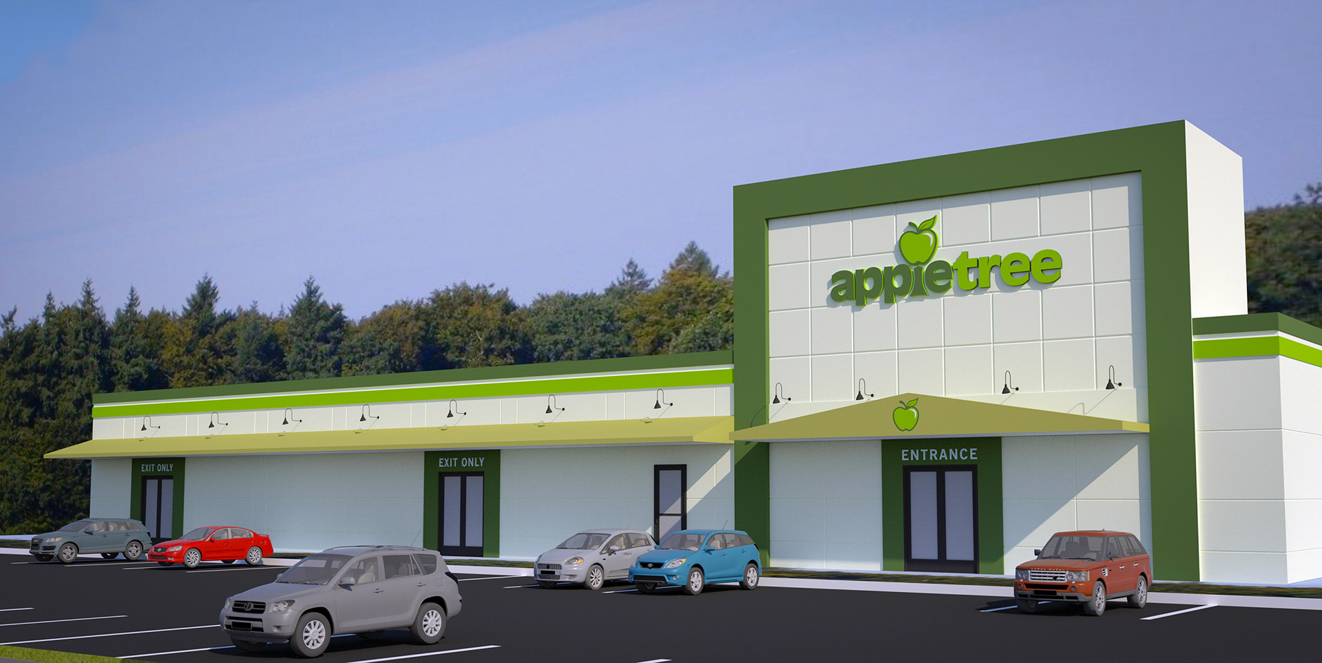 New building (NYS), model and render. 2020