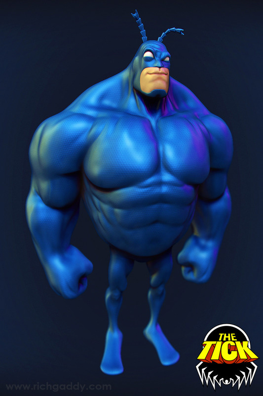 "The Tick" ZBrush