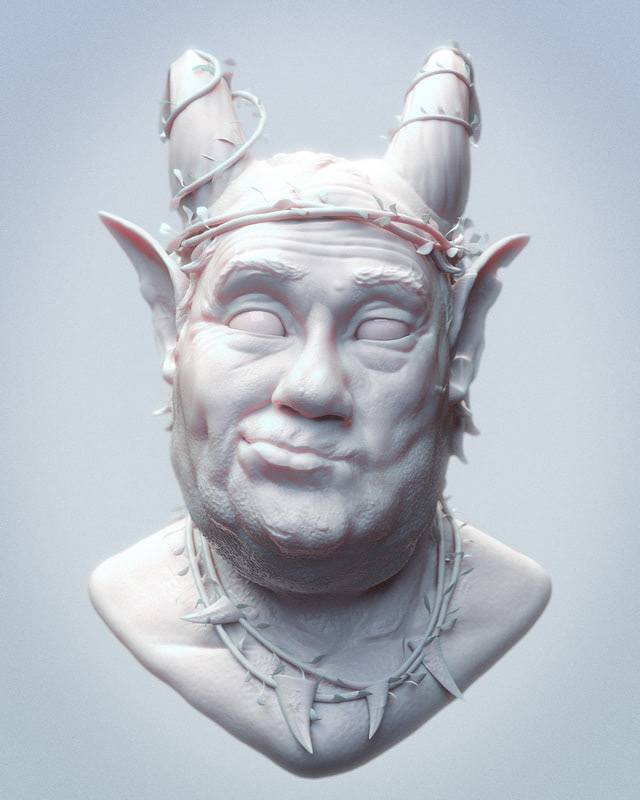 "SG Artist Among Us" ZBrush 3DS Max Vray