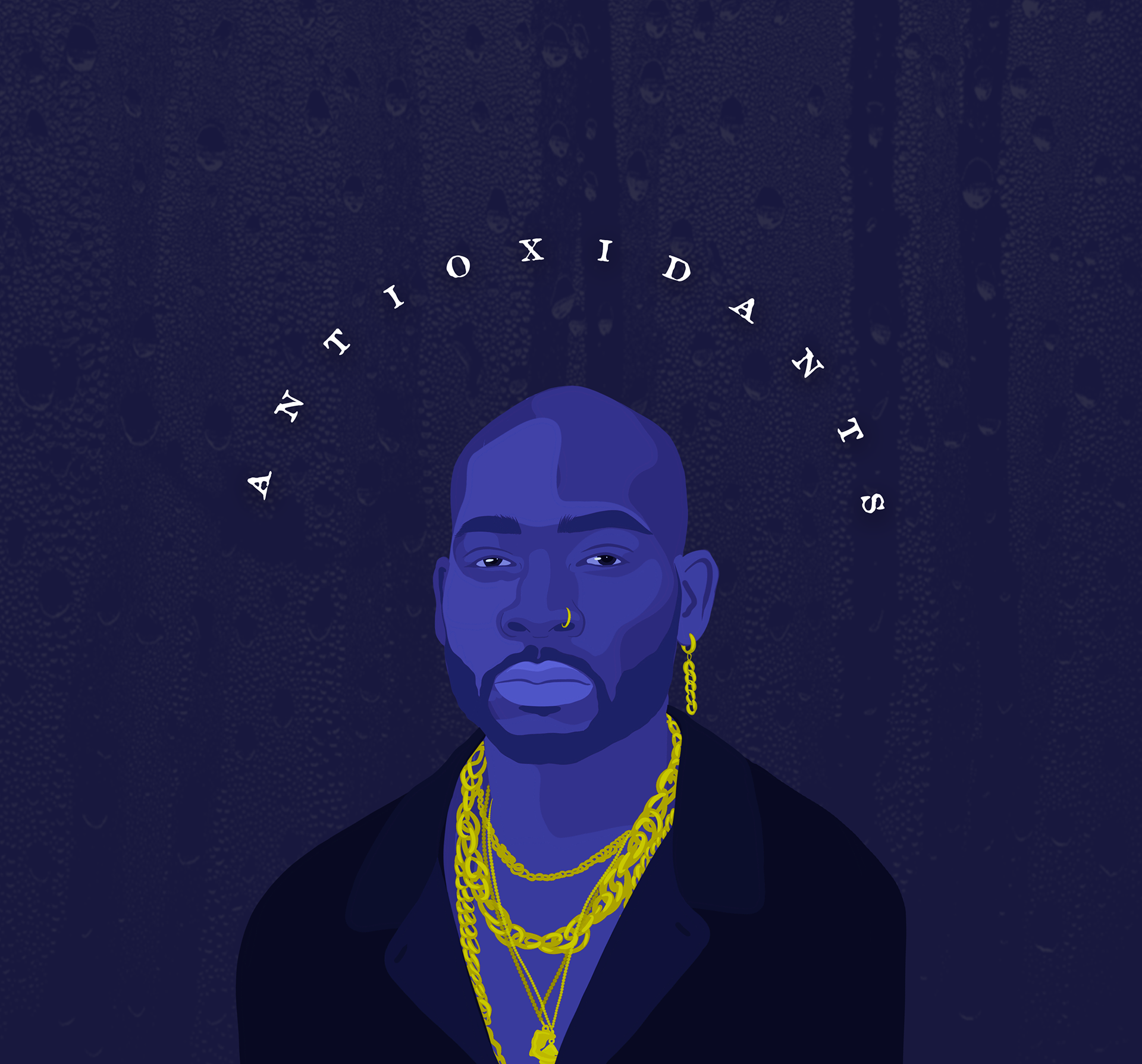 Official single cover for "Antioxidants" by G. Brunot