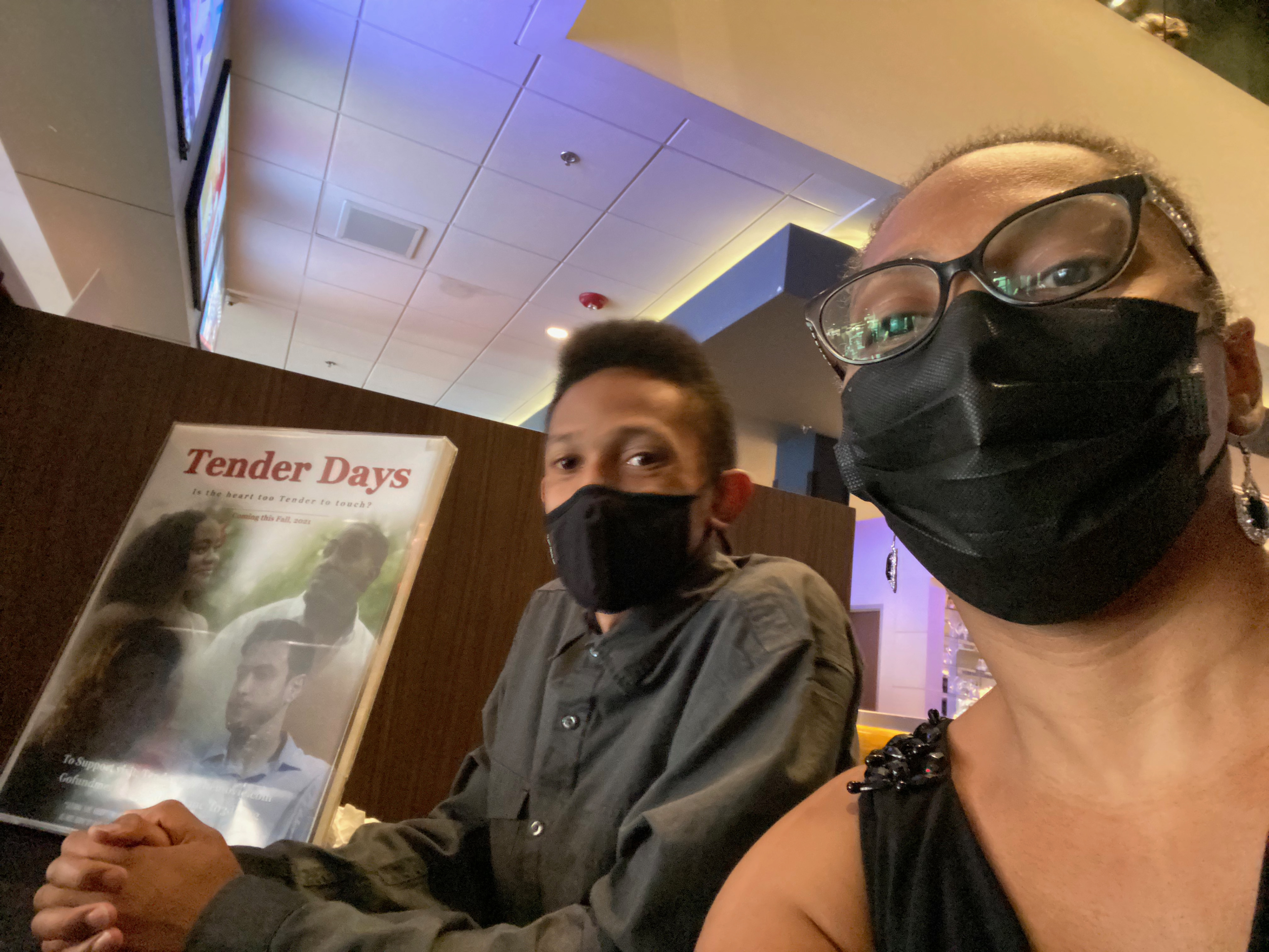 Script Writer: Naima Kramer (Right) and Assistant Casting Director: Tyrone Bullock (Left)