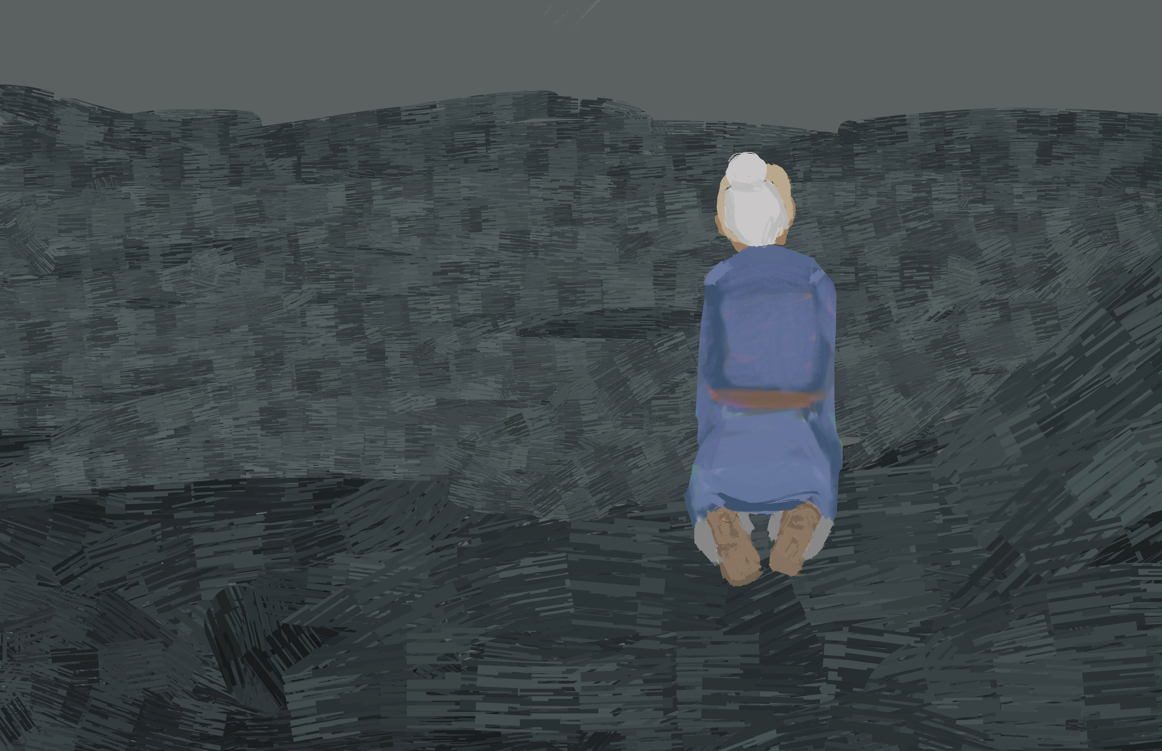  Until, at last, the mountain vanished.