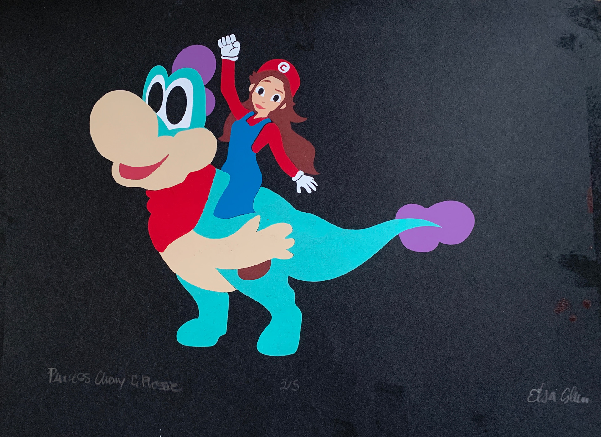 Character Design - screen print 