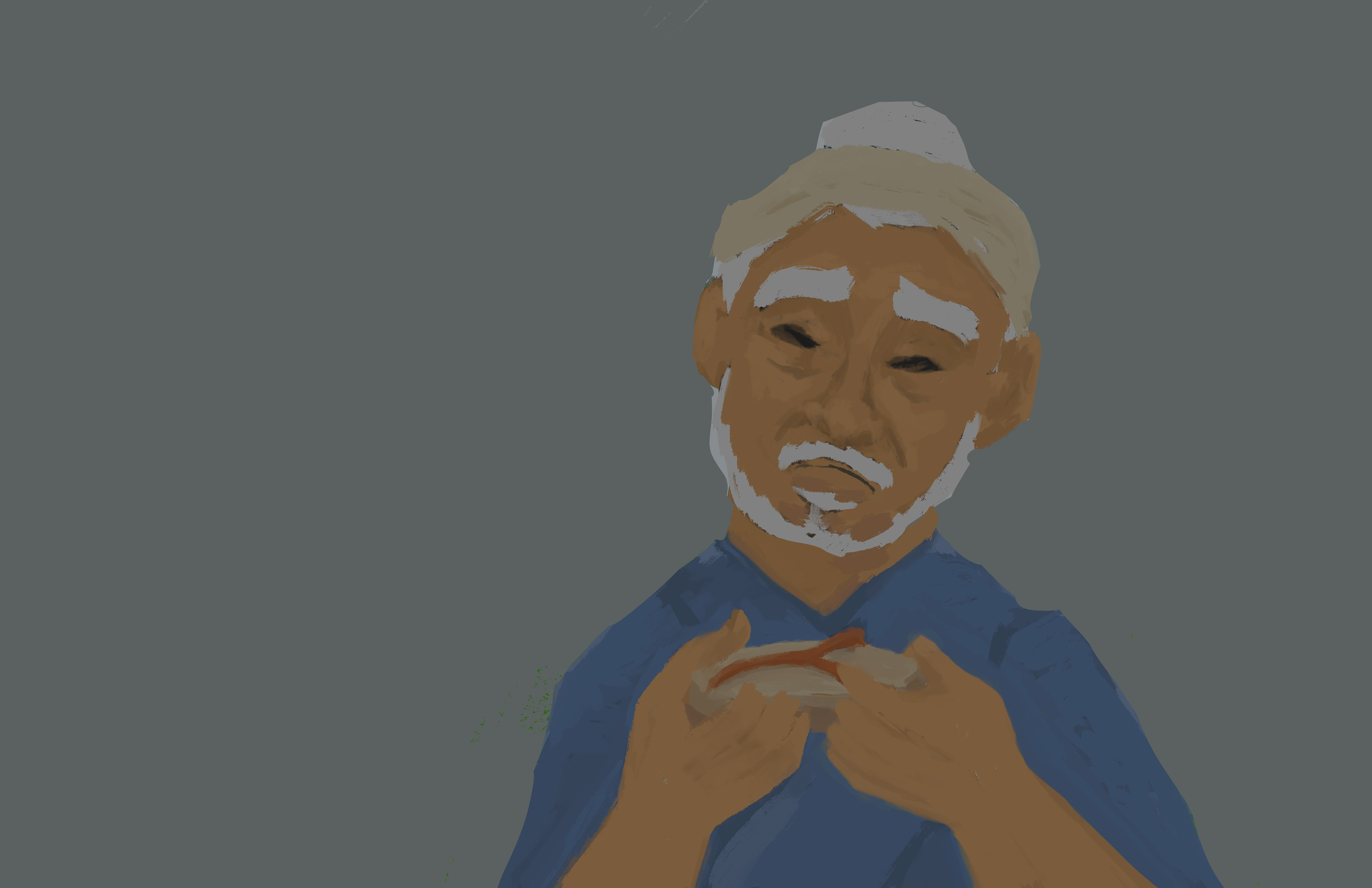 One day, as he shoveled rock and dirt—his strength fading and his hope nearly gone—