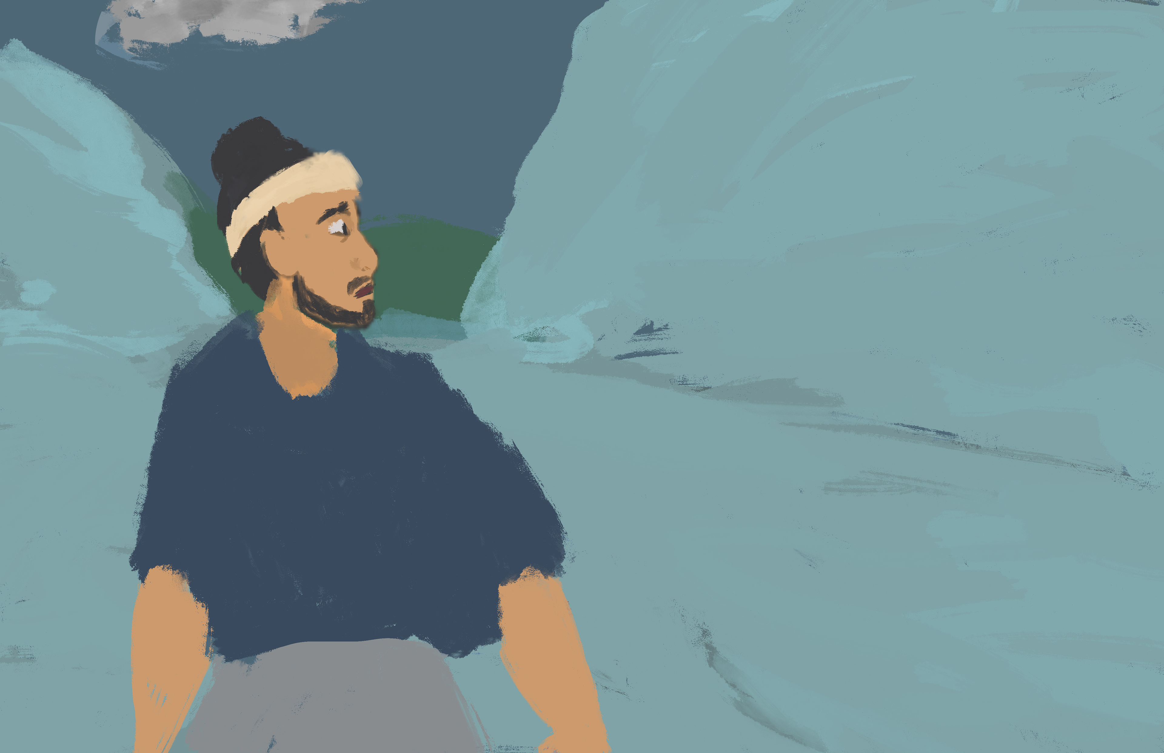 Her scream rang out across the mountain. The carpenter heard it and rushed toward the sound, crashing through the undergrowth.