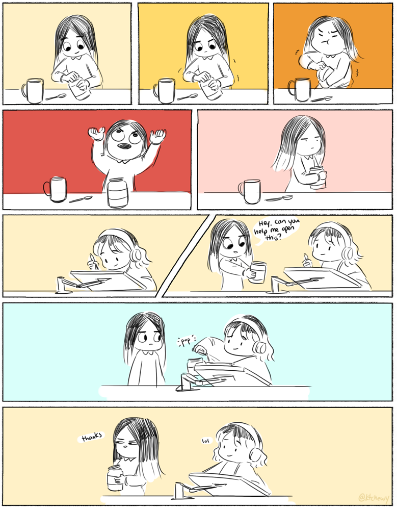 Silly comics of myself