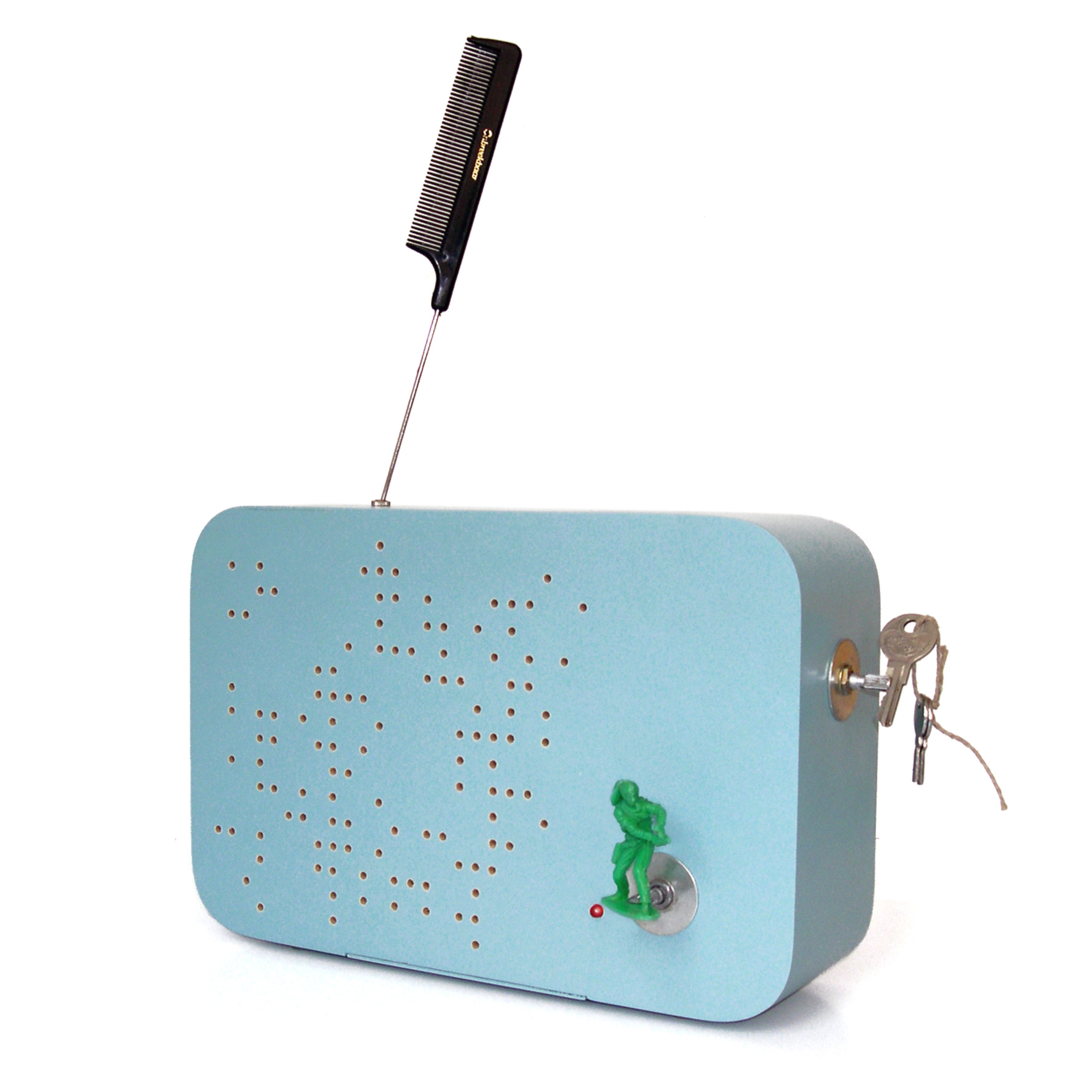 Tune 'n Radio - Vintage Ice Blue with personalised product features to add personalised functionality creating a personalised product user-experience