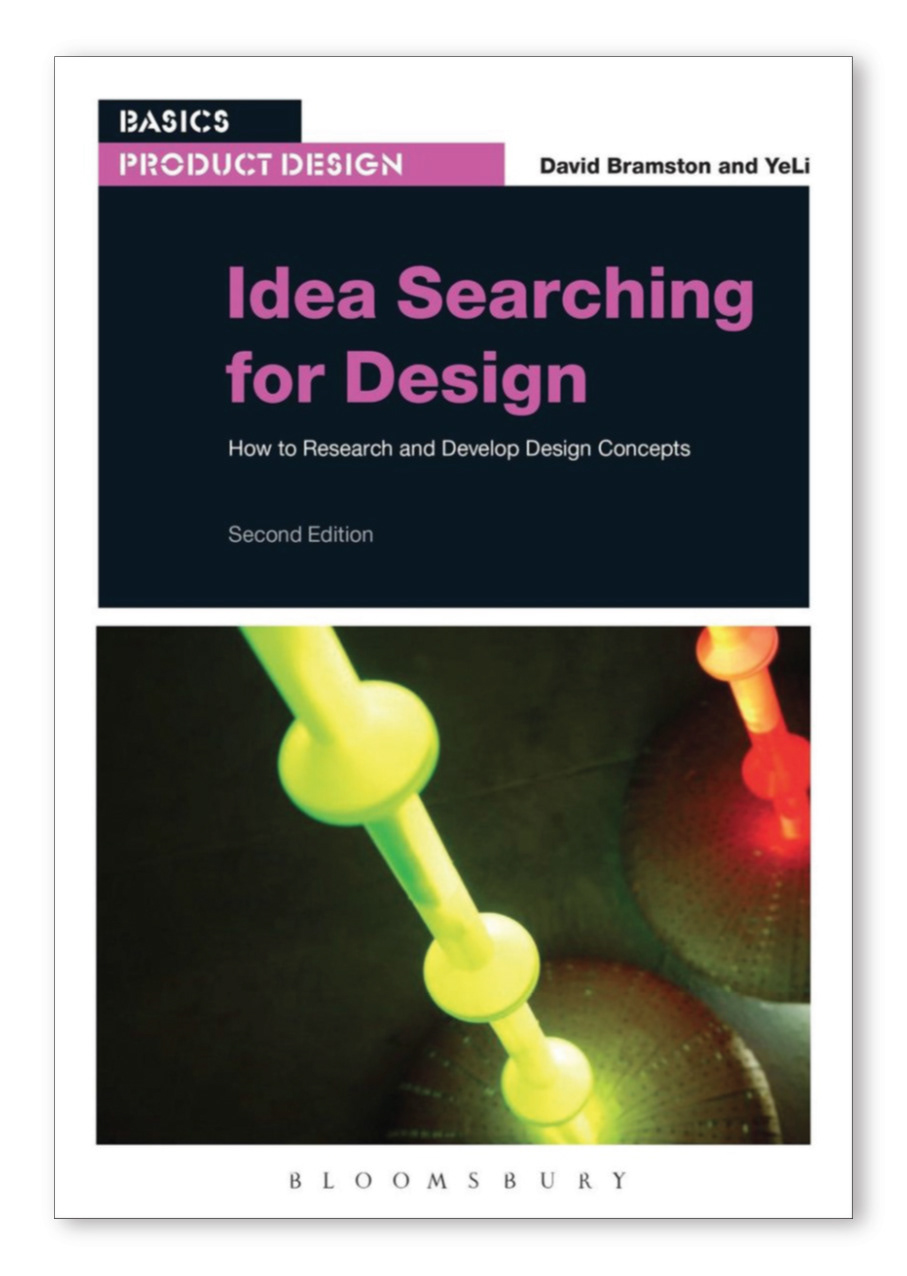 Idea Searching for Design - David Bramston - Ye Li.  courtesy Bloomsbury Visual Arts