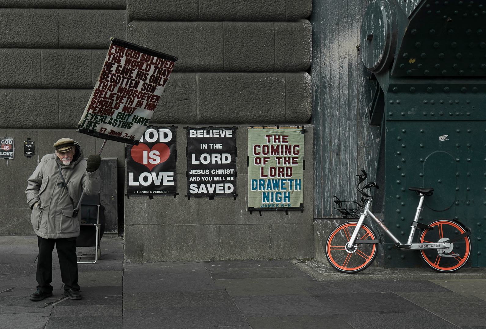 His Bicycle Awaits ( 20? )