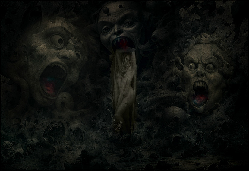 Eternal Damnation - AI background ( 2024 )