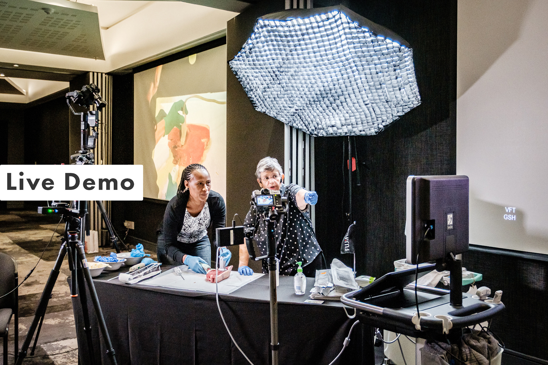 Educational Live Demo for Fujifilm Medical