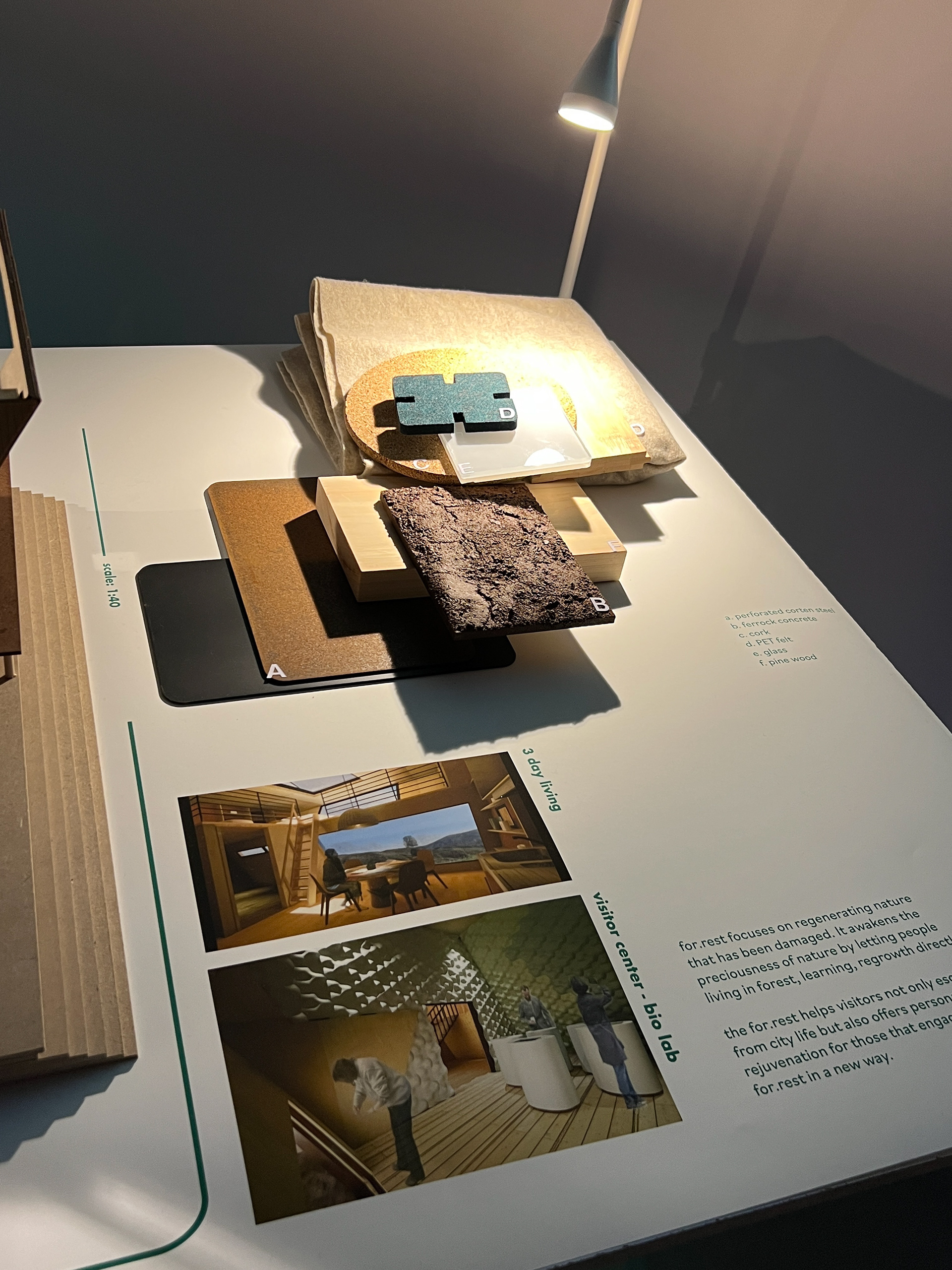 Material Display (Displayed at Grad Show Fall 2022)
